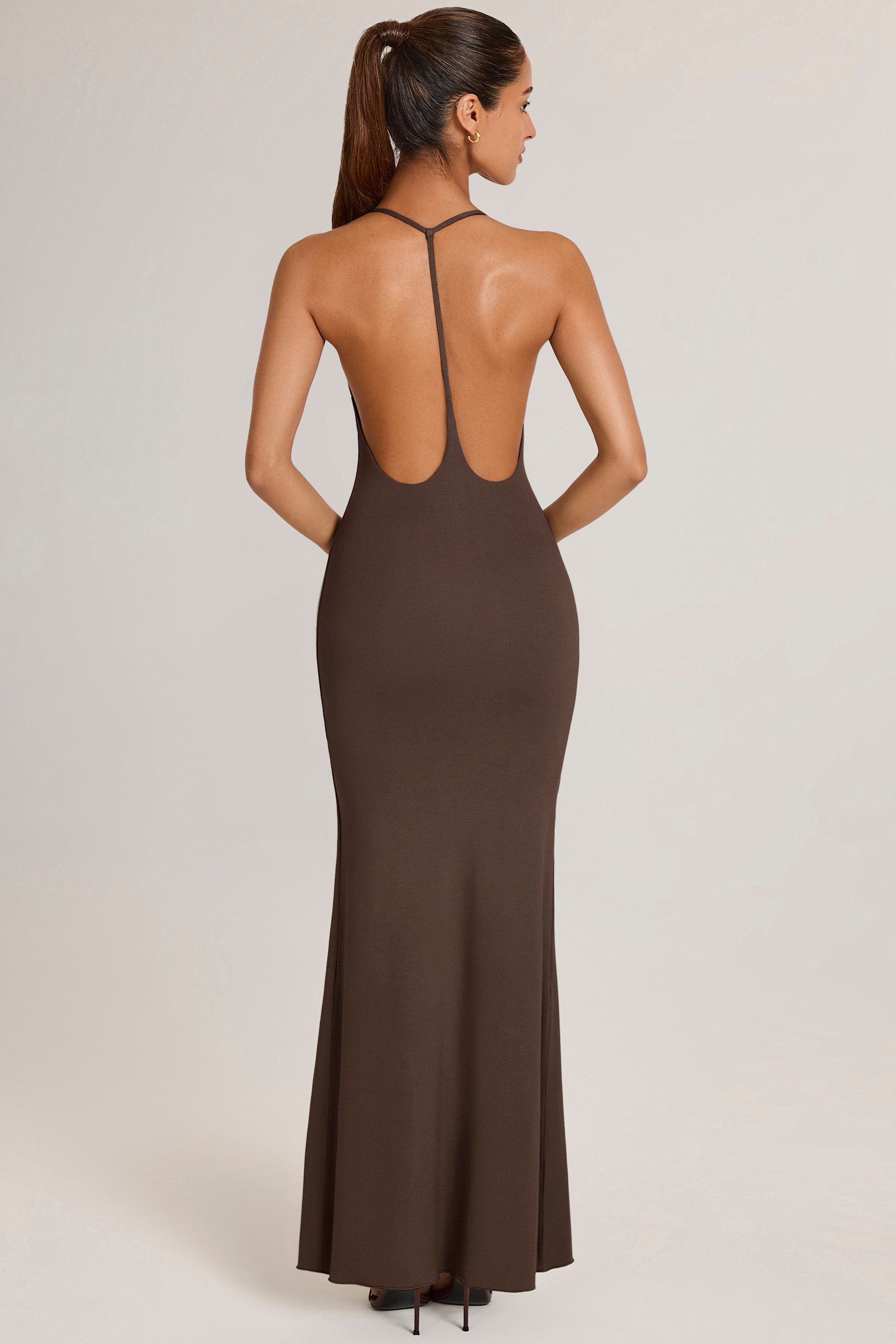 backless maxi dress with built in bra Shop the Savannah Strappy Maxi Dress with Built-In Bra