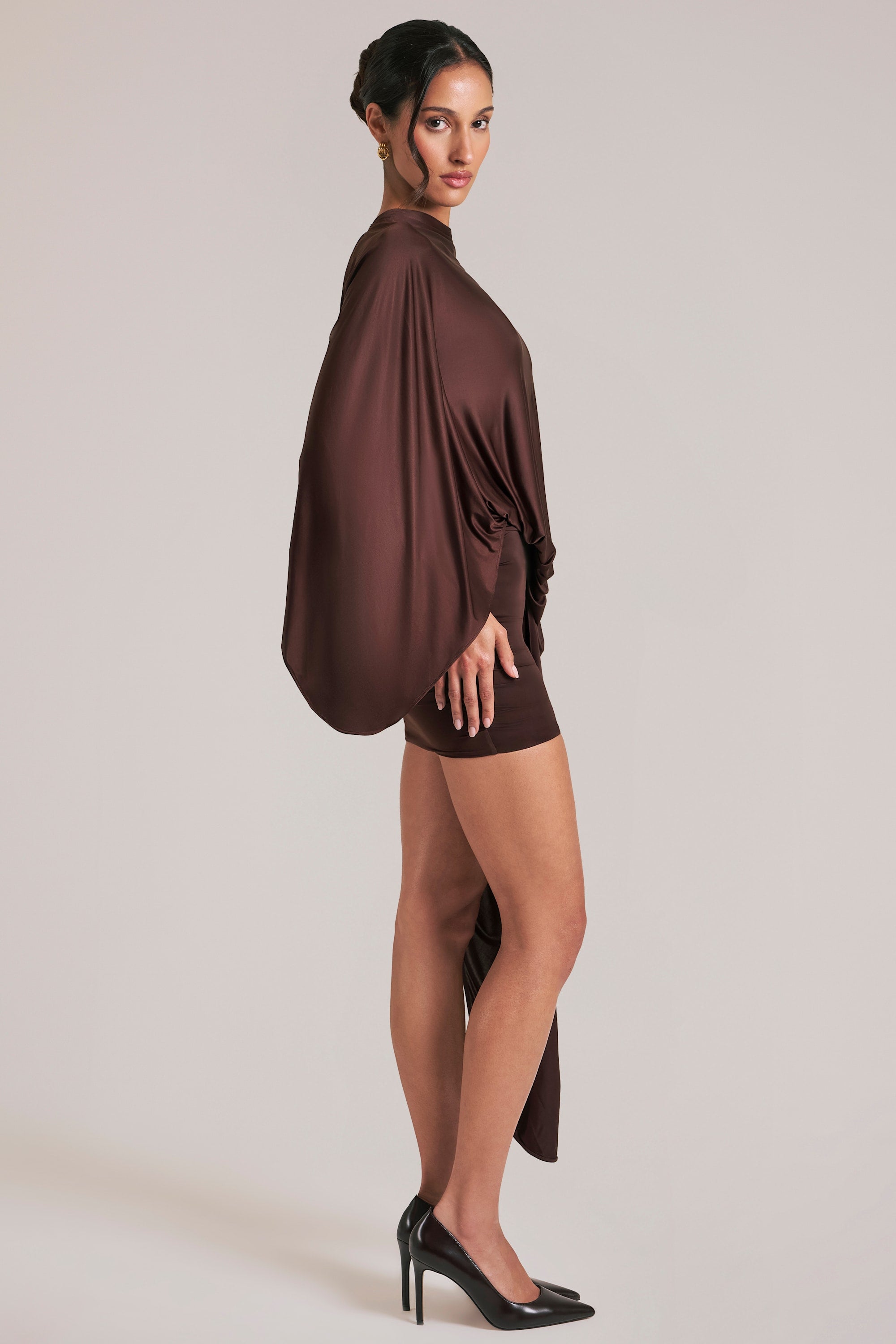 tahlia mini dress chocolate brown Tahlia Mini Dress