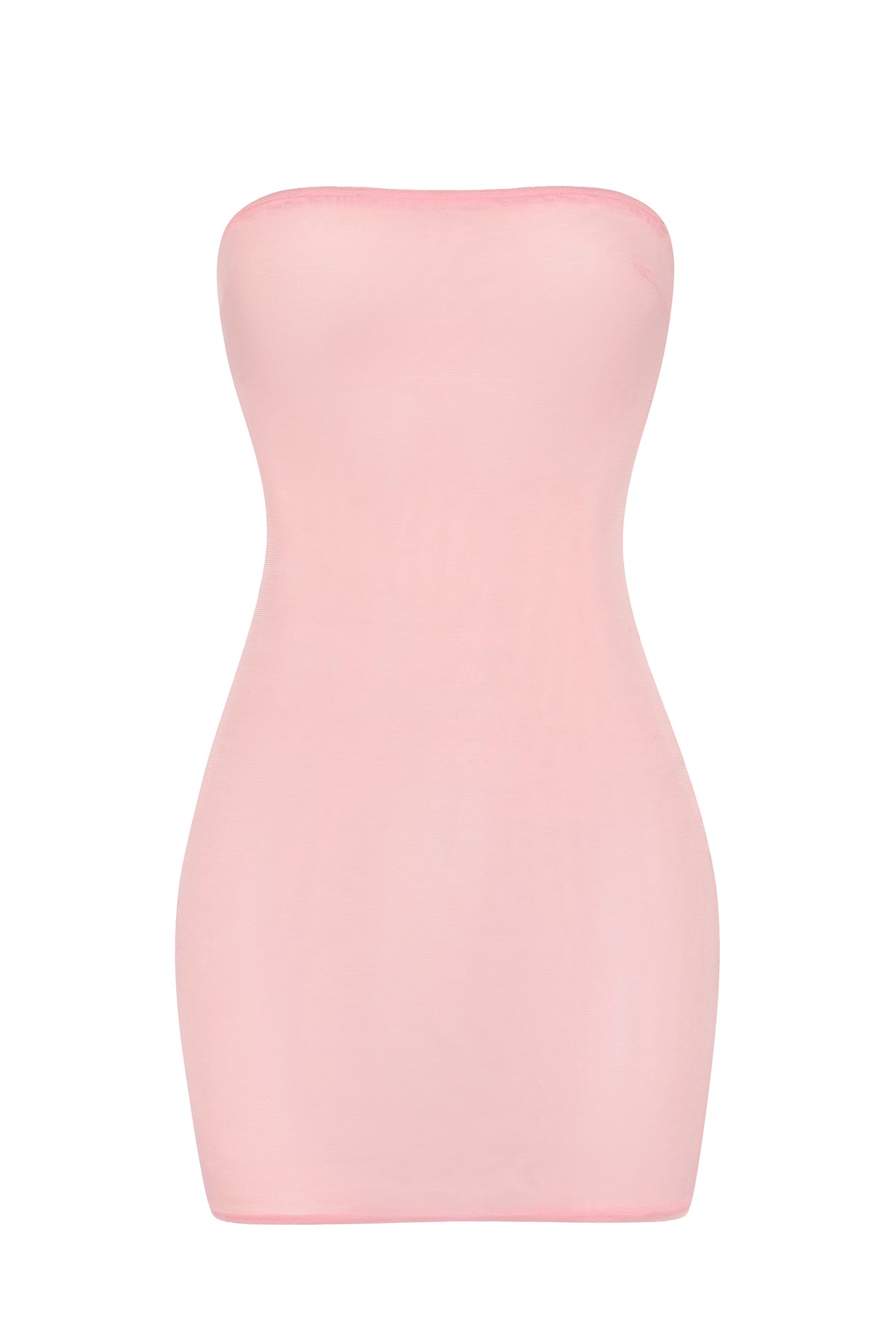 pink mini slip dress Soft Sheer-Mesh Bandeau in loop_natalia 100% polyester CARE INSTRUCTIONS Women's Burgundy Floral Devore Size:120cm (US size 5)