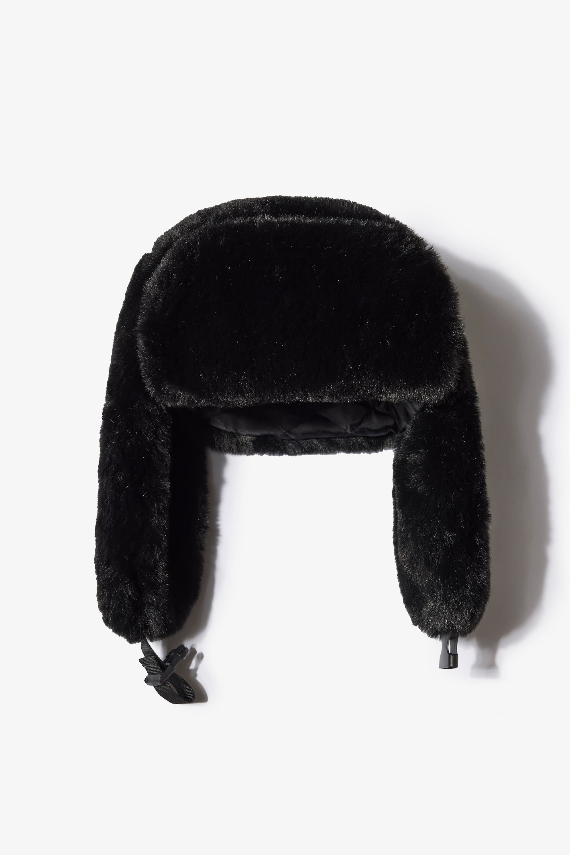 Faux-Fur Trapper Hat in Black | Bo+Tee – Oh Polly US display picture 3