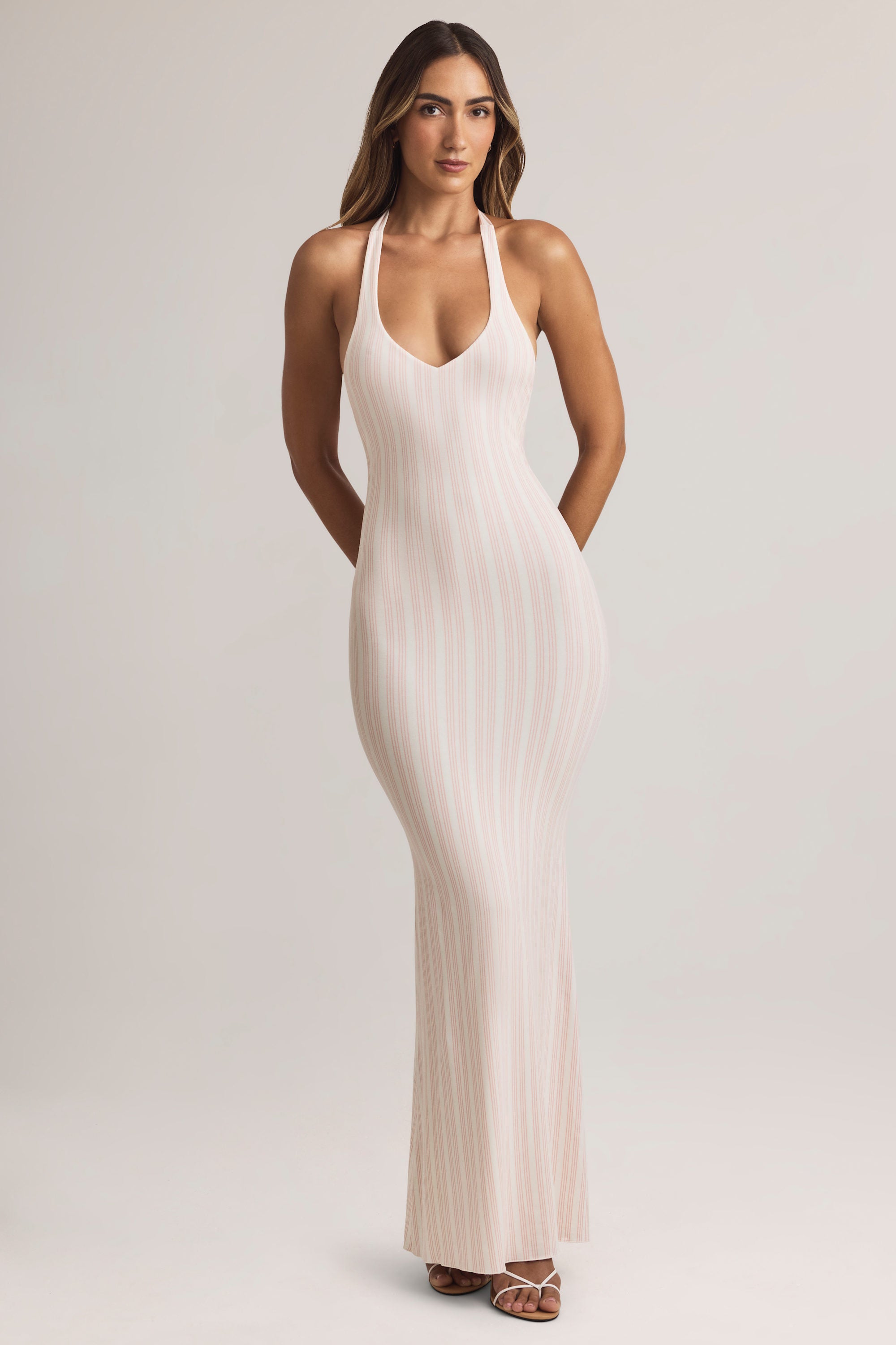 strapless open back dress Selena main image 1