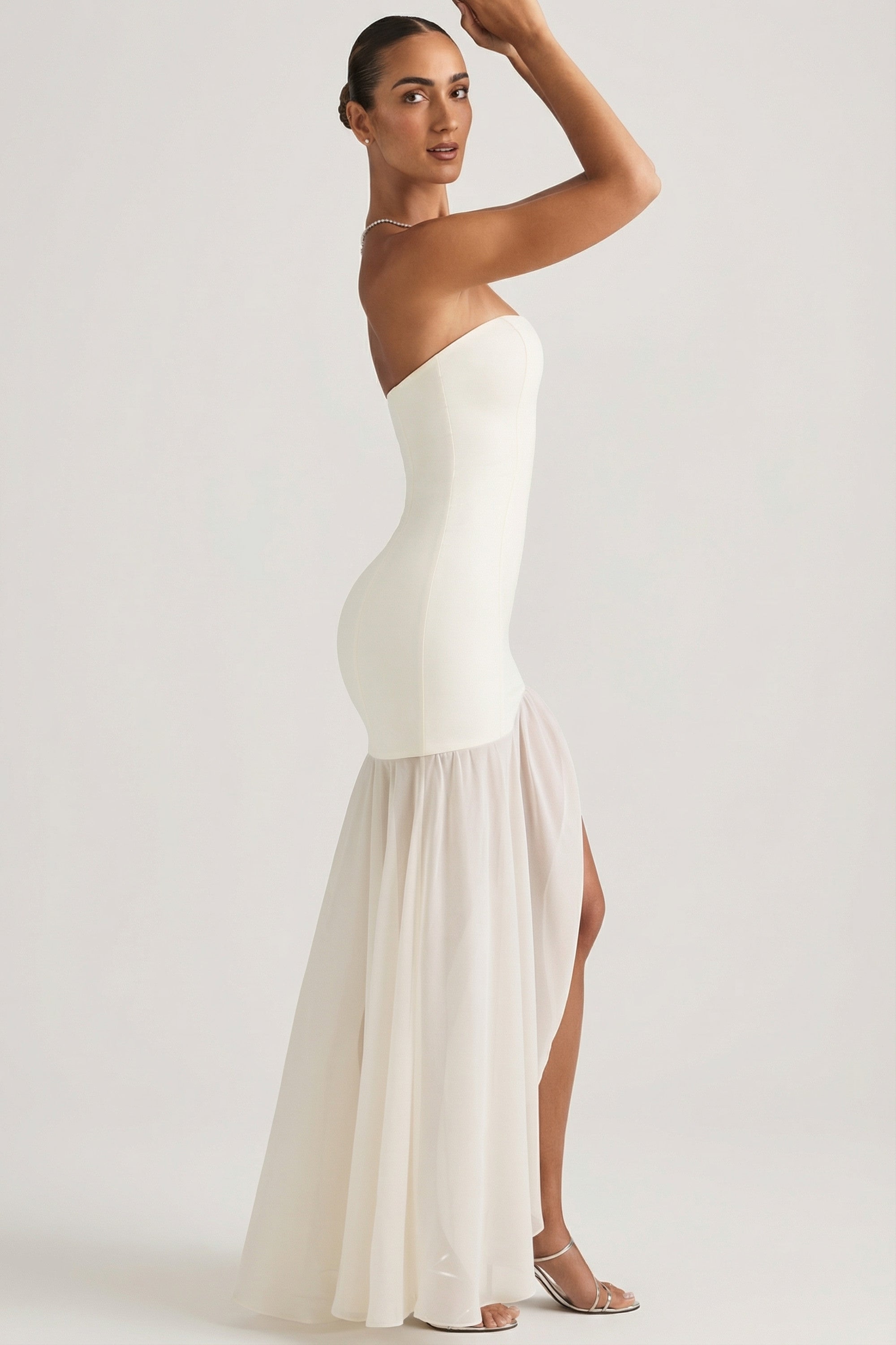 asymmetrical fishtail dress Asymmetric Fishtail Dress | Savana