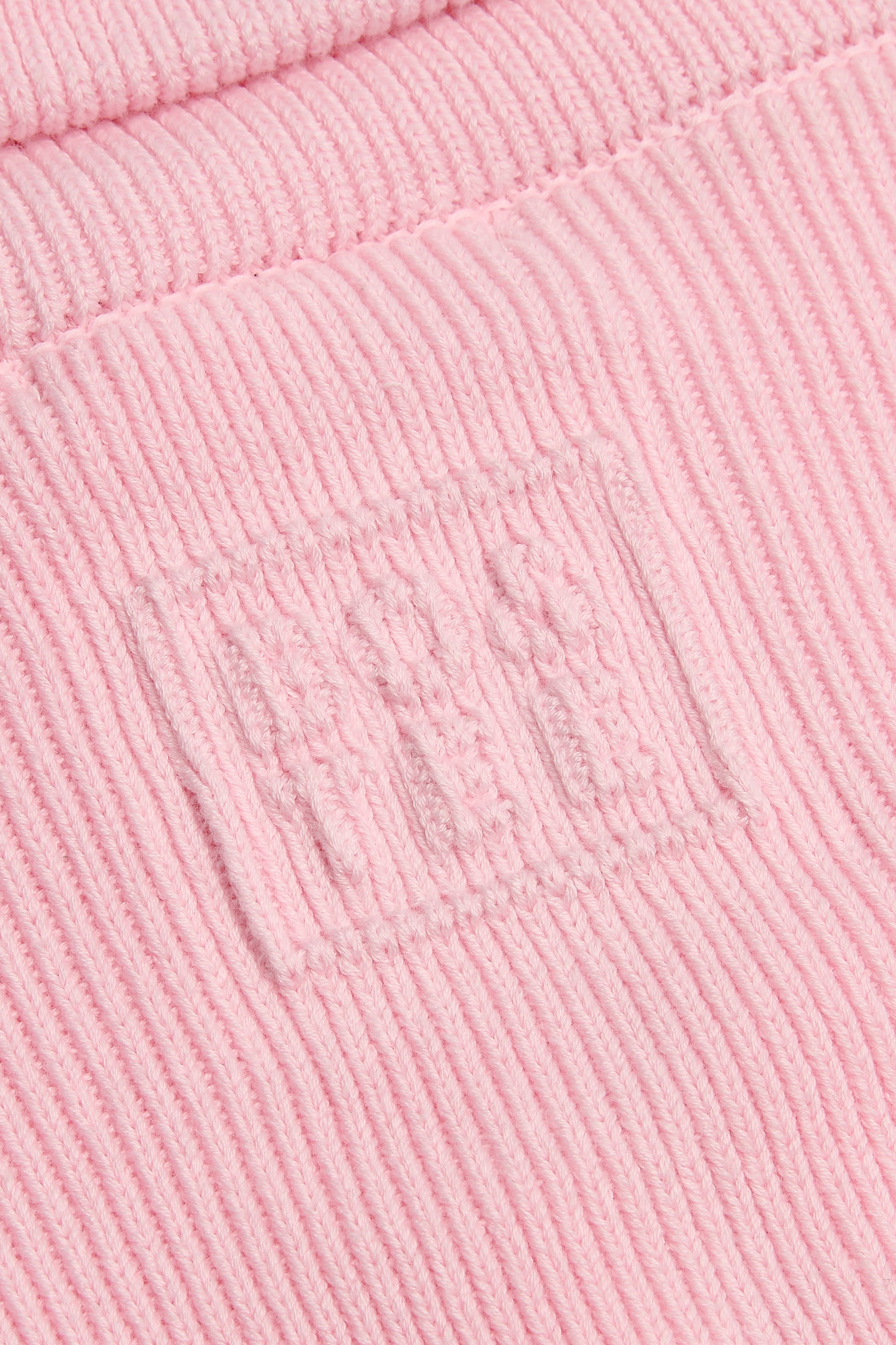 Pink Exposed Seam Fuzzy Patchwork Zip Neck Sweatshirt