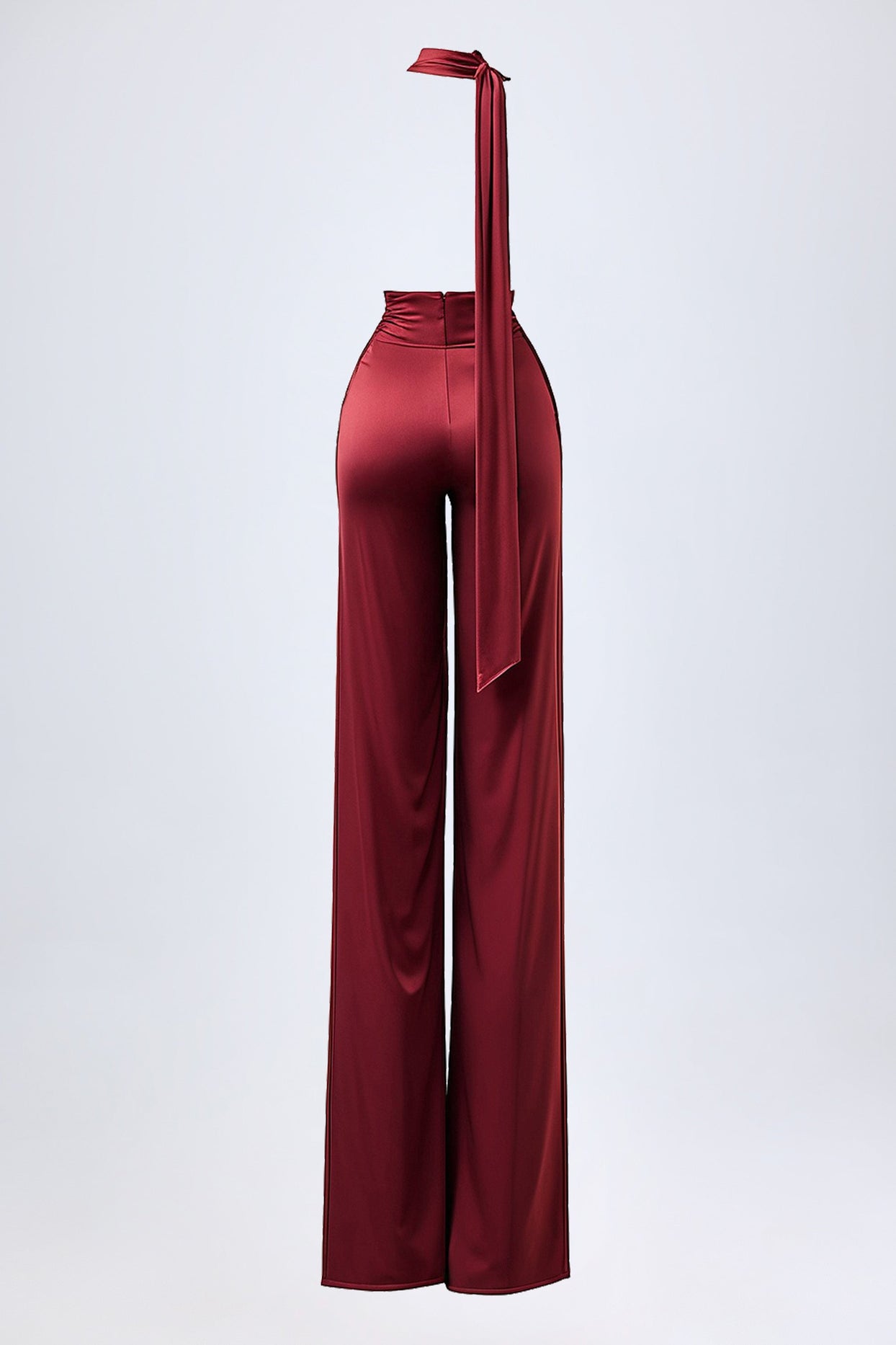 Jumpsuit in Wine Red