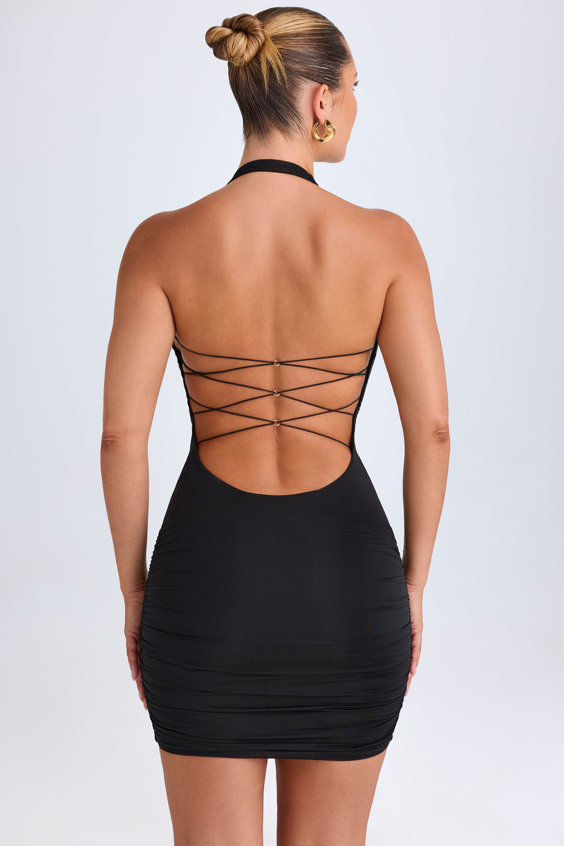 knee length dresses for ladies Mesh See Through Maxi Dress main image 0
