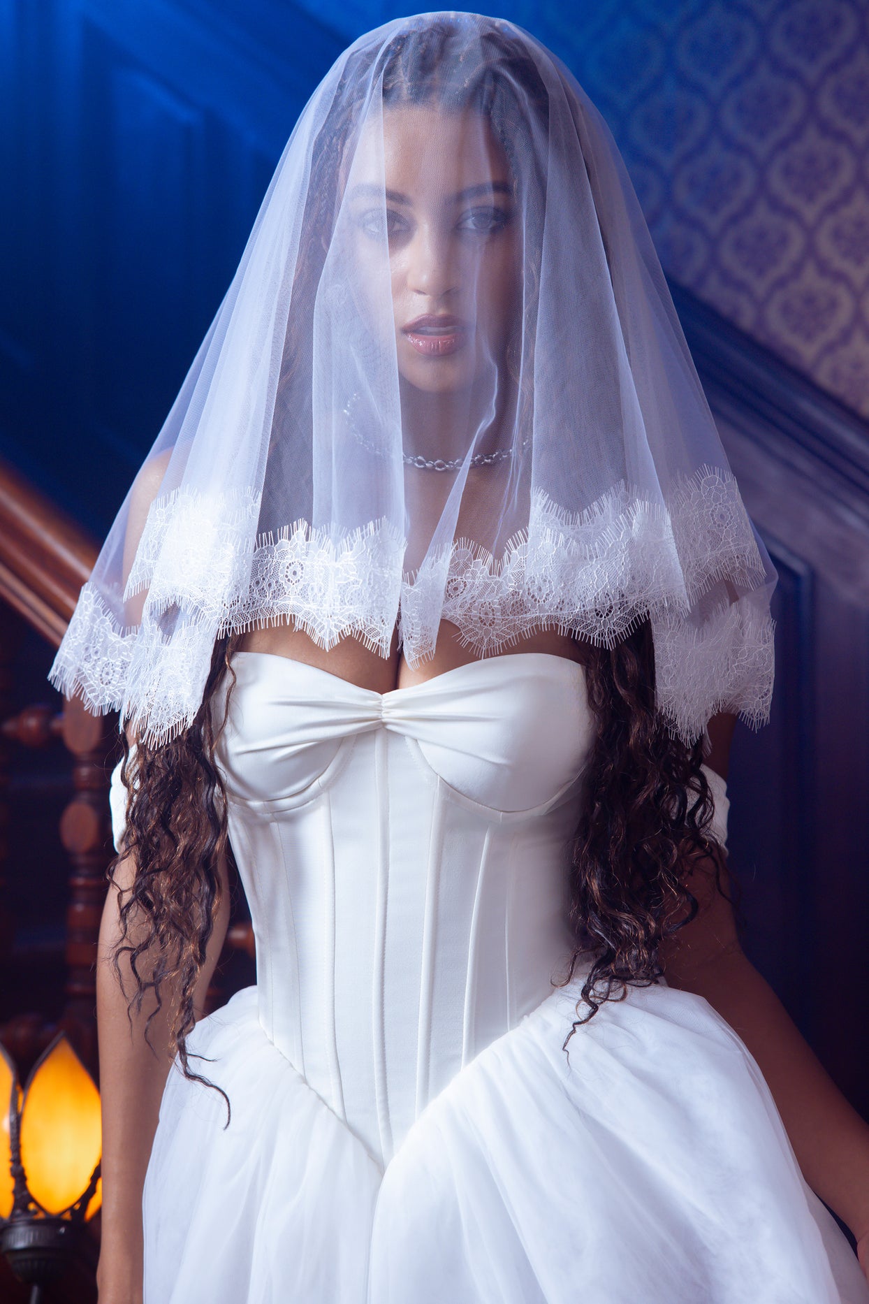 Bride Dress and Veil Bundle in White