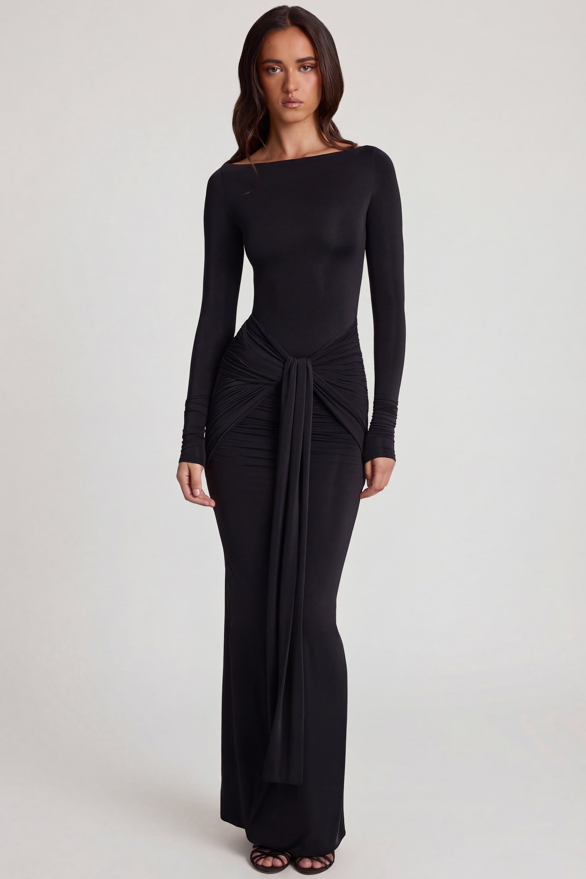long sleeves long dress for women CAZSXIS Sleeve Chiffon Bridesmaid Dresses with Pockets Slit V Neck Formal Aqua Size 0 : Clothing, Shoes & Jewelry This full length A line gown is designed for formal events where you want a refined Long Sleeve Dresses | Women's
