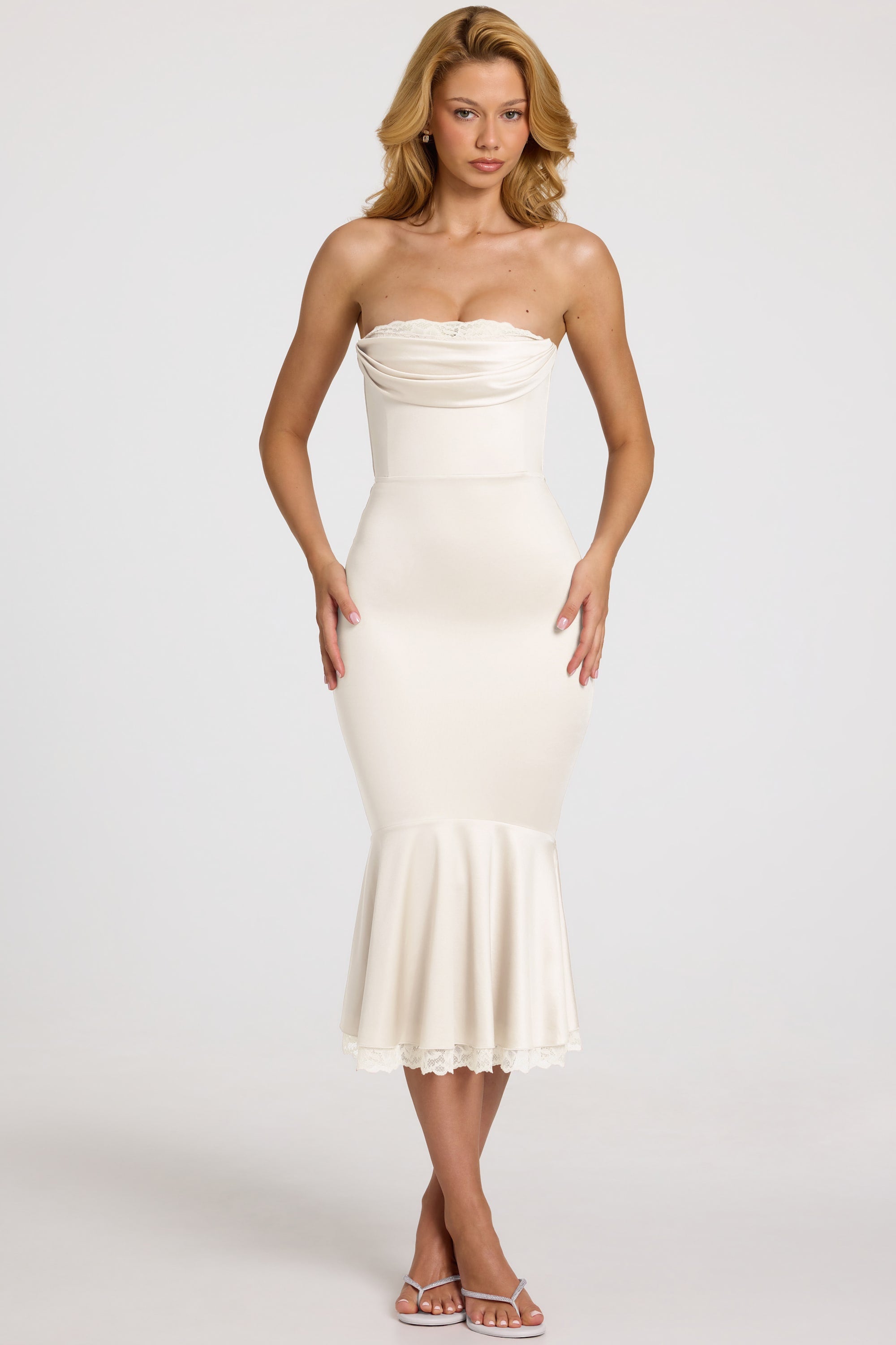 cute dresses strapless mini dress Sunburst palm Sunburst palm / Medium FIT Body Skimming Fit Cute Tulle Strapless Hot Pink