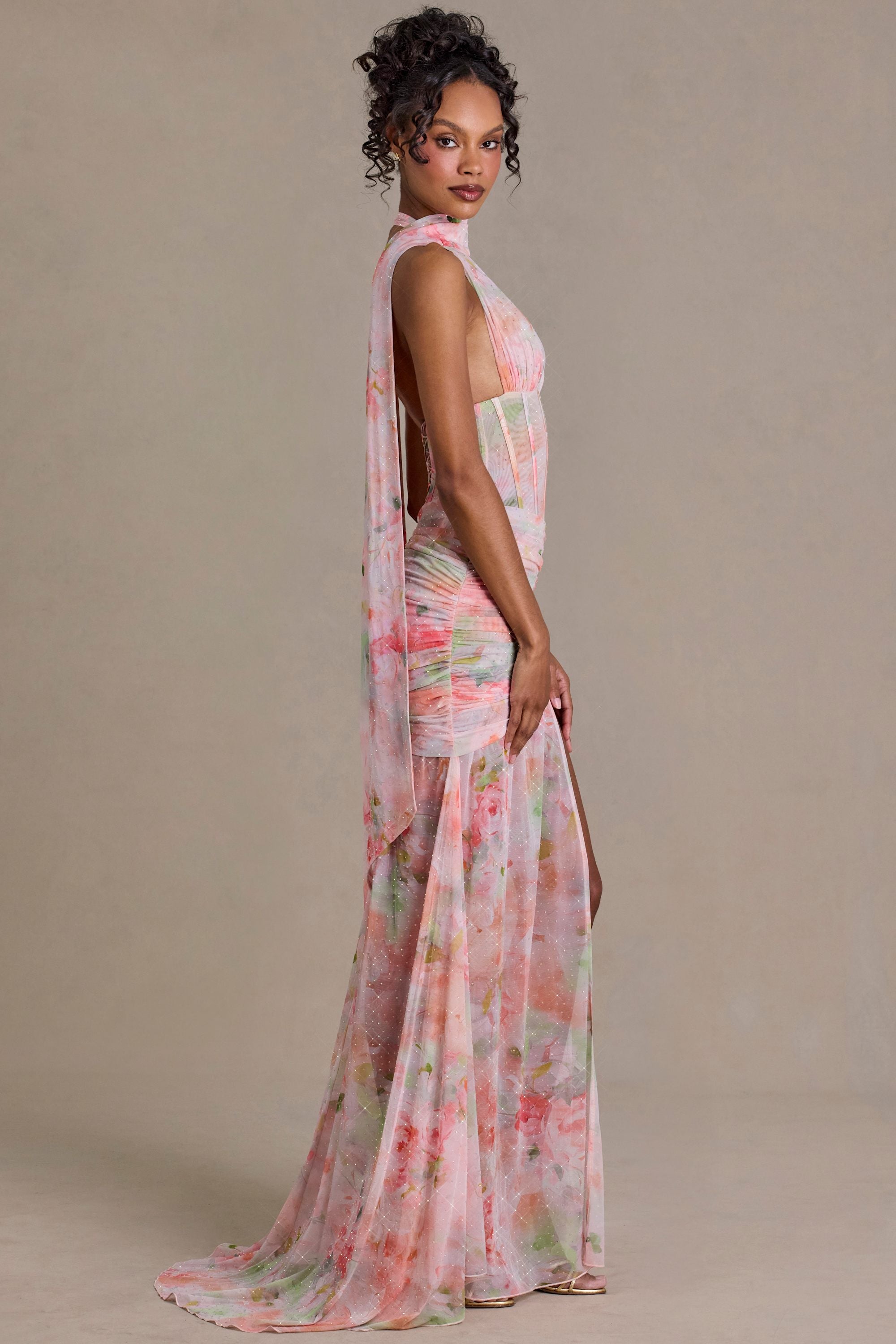 Oh Polly - Maxi Dress - Women - Polyester/Spandex - 4 US