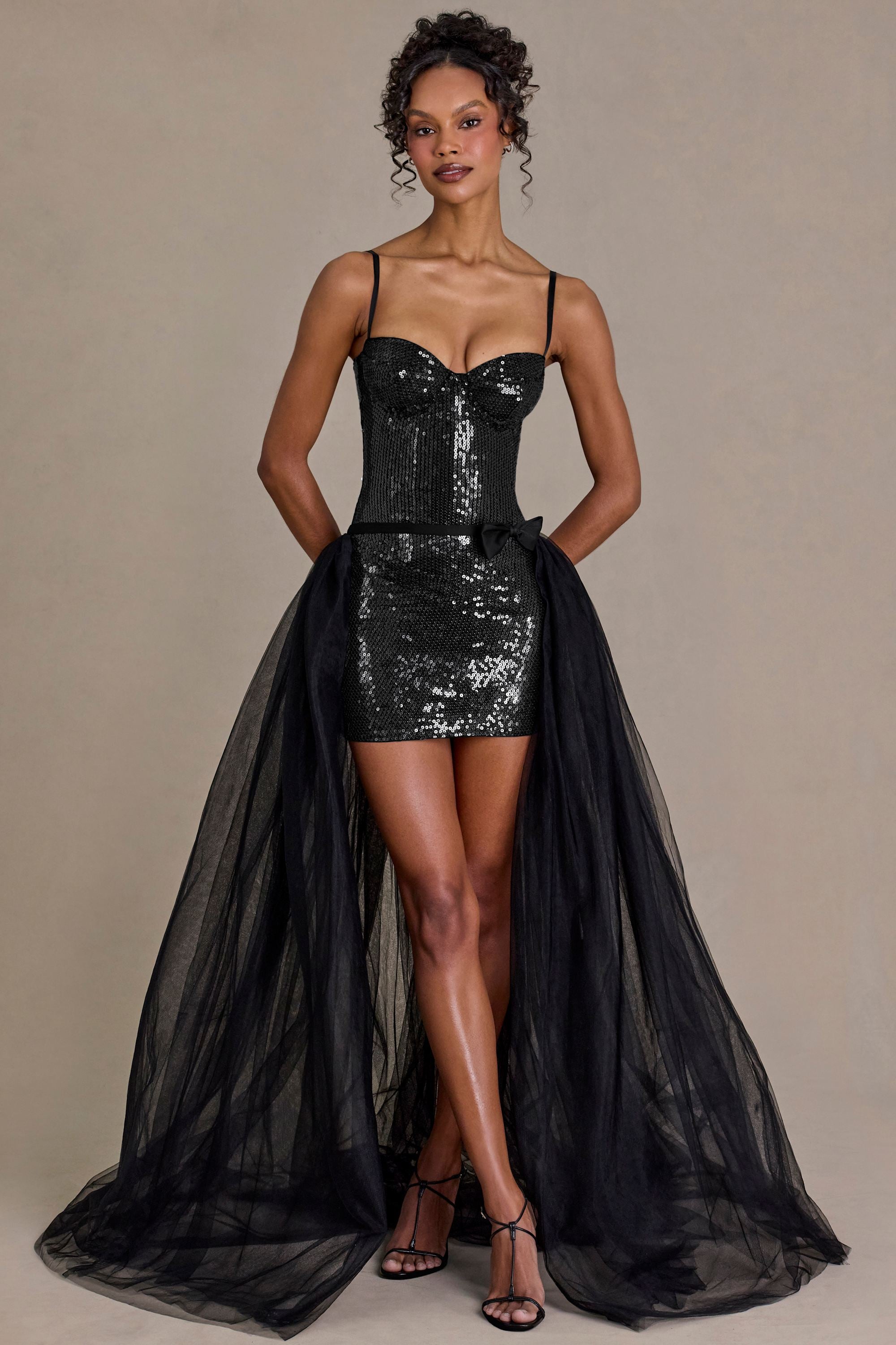 Tulle Skirt in Black