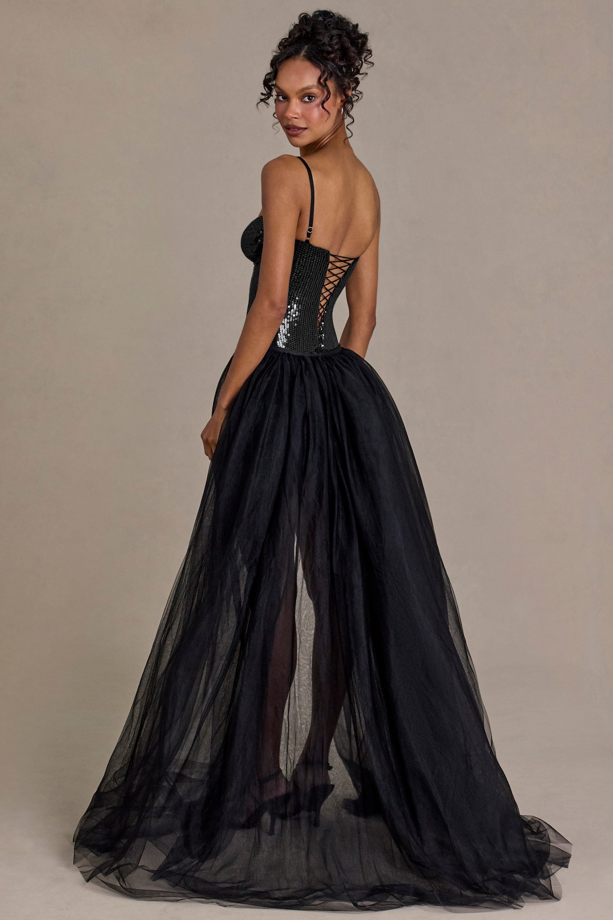 Tulle Skirt in Black