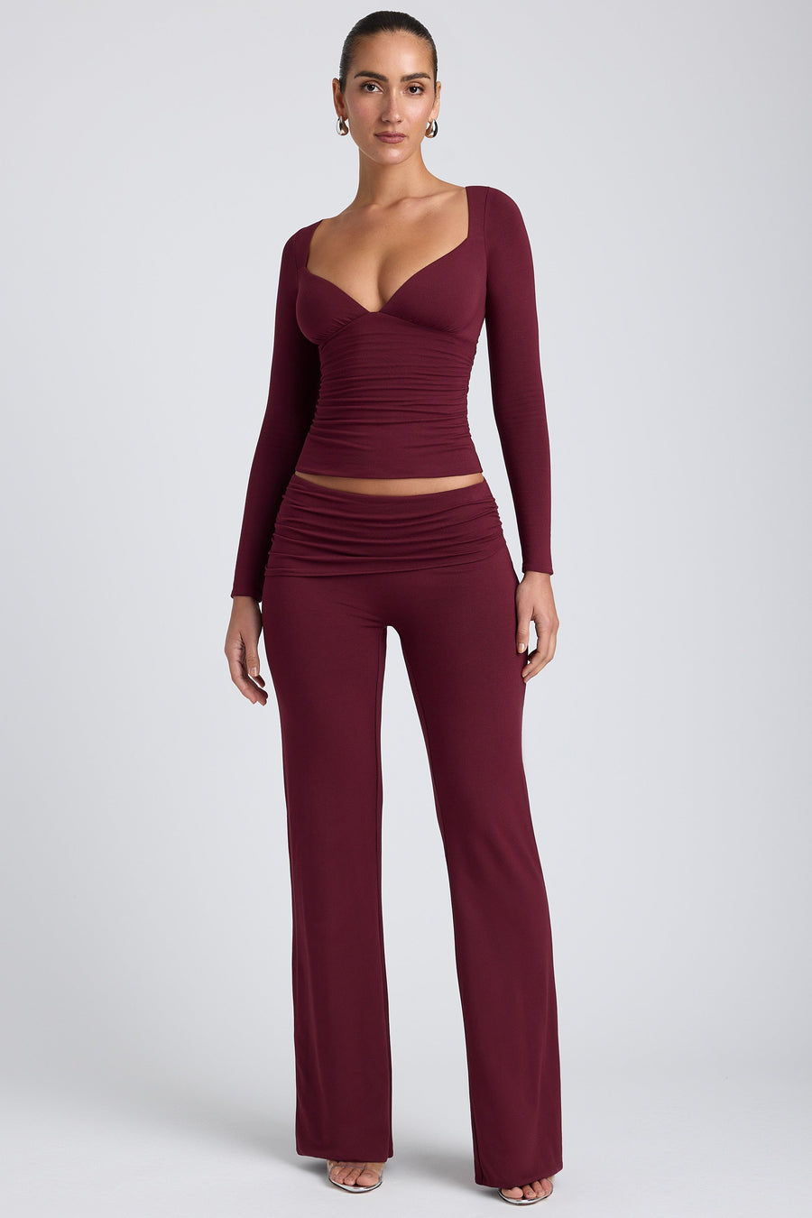 hollis mid rise crop vintage flare jeans | amazing