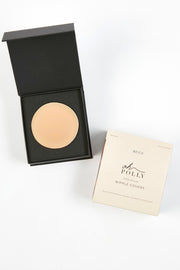 Knit Long-Sleeve Fitted Top in Burgundy