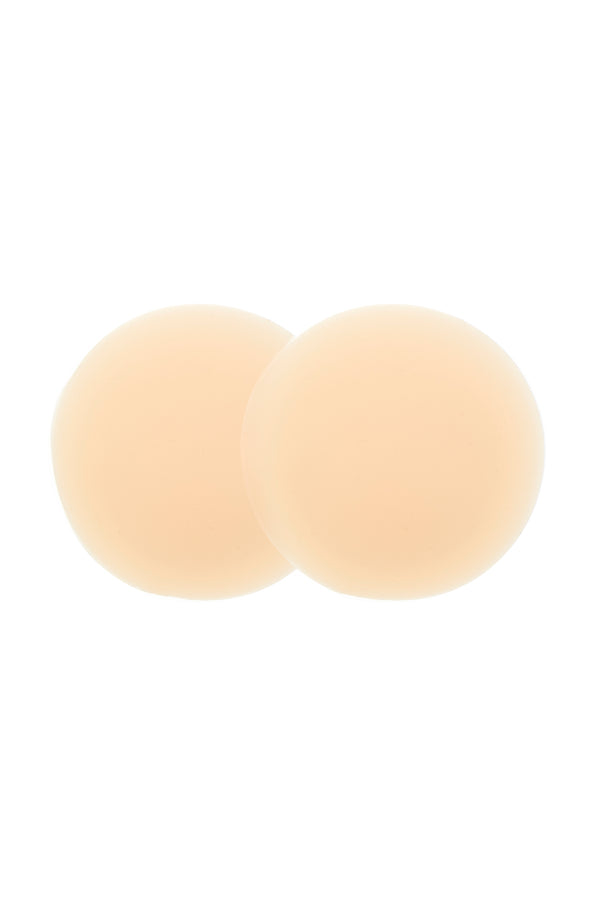 Reusable Silicone Nipple Covers in Beige - 2