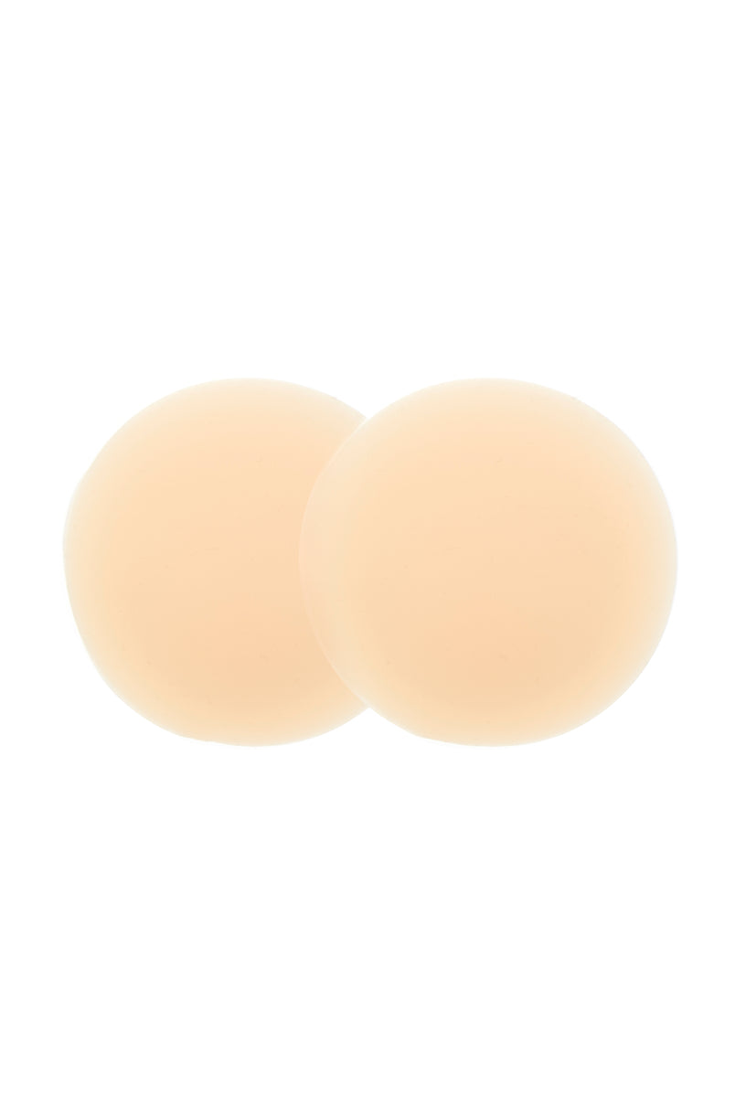Reusable Silicone Nipple Covers in Beige - 2