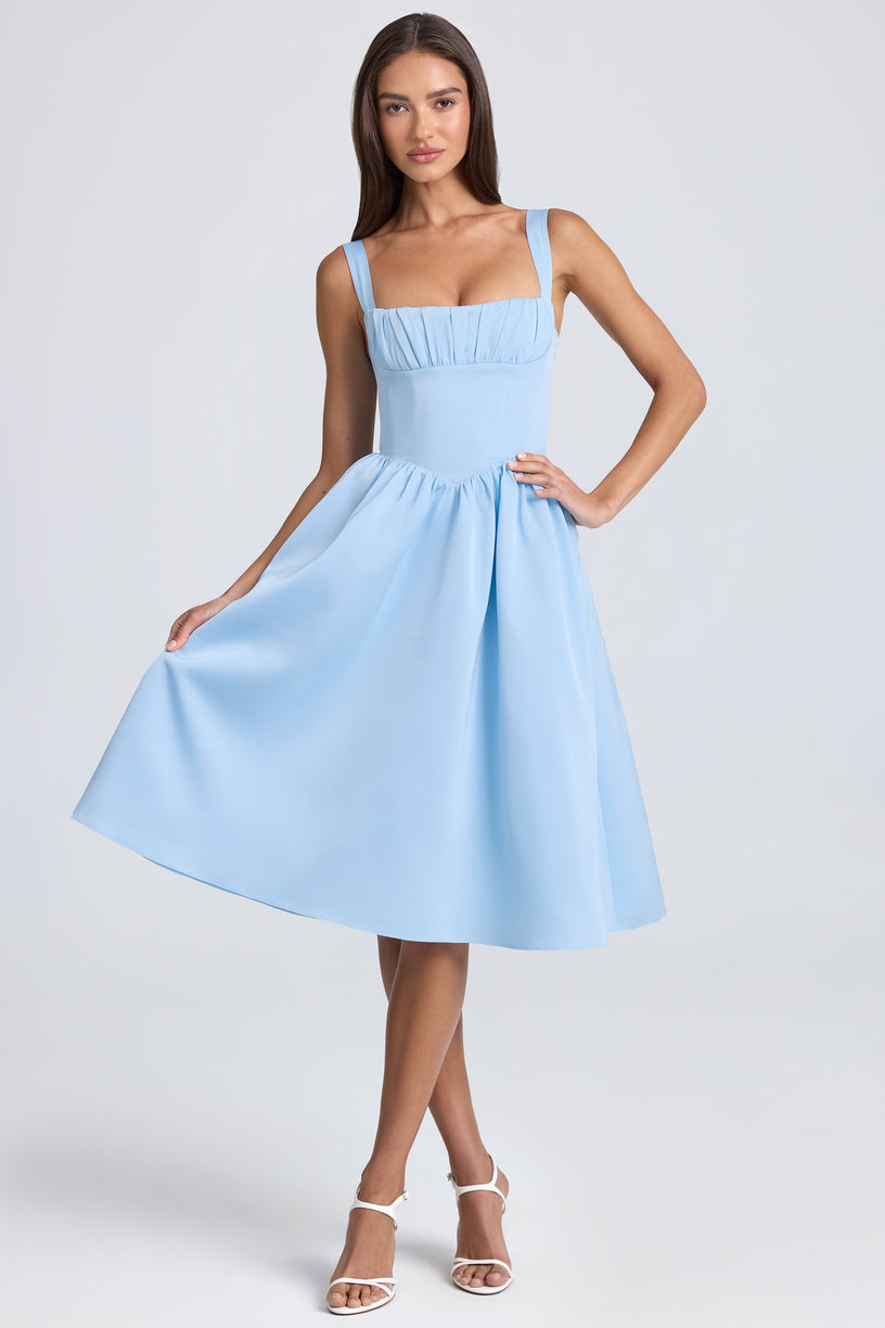 Blue Midi Dresses Oh Polly US Blue Midi Dresses Oh Polly US