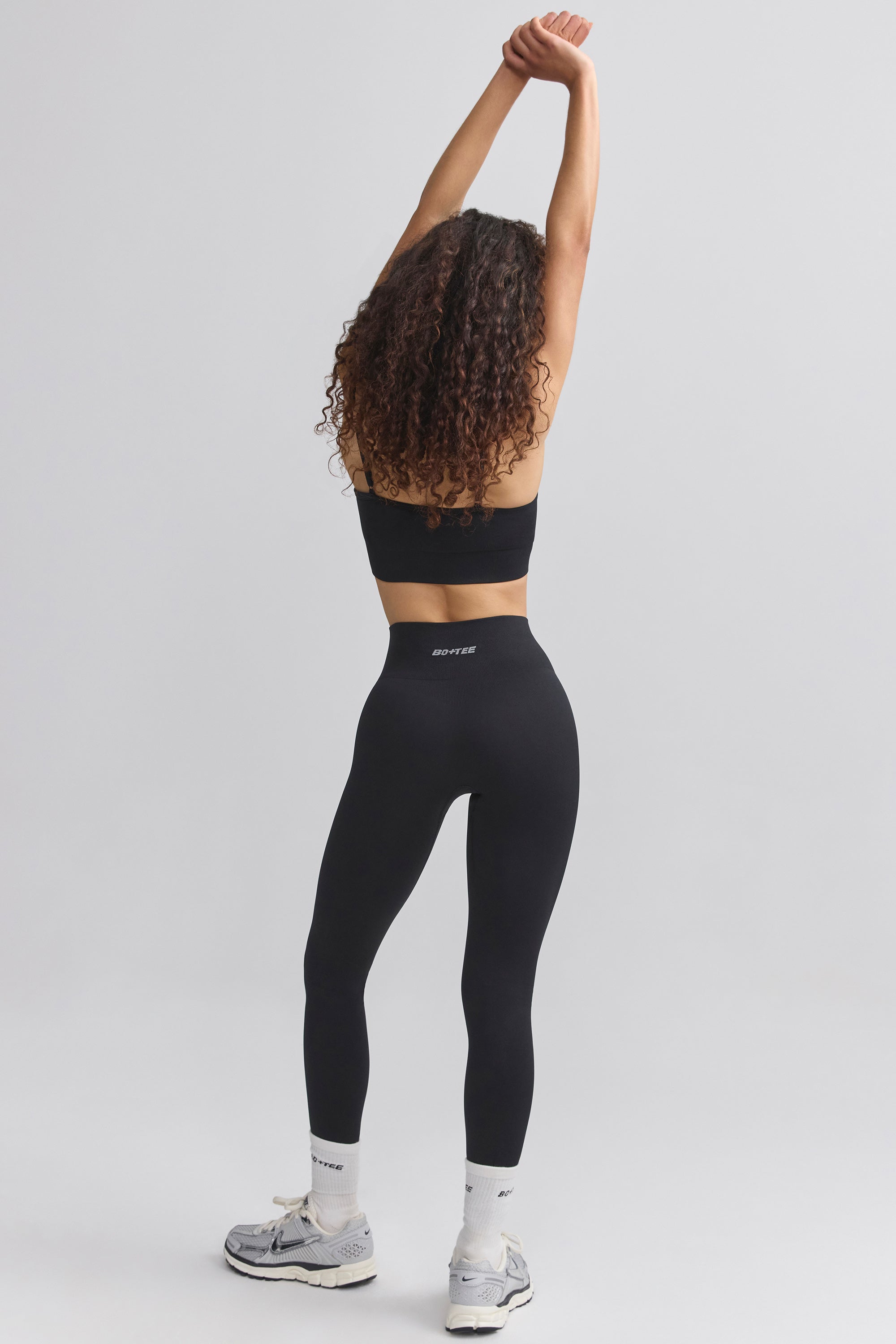 Leggings sin costuras Super Sculpt en negro