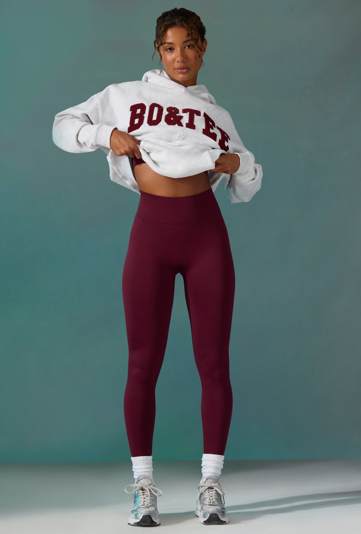 Super Sculpt Seamless Leggings in Plum