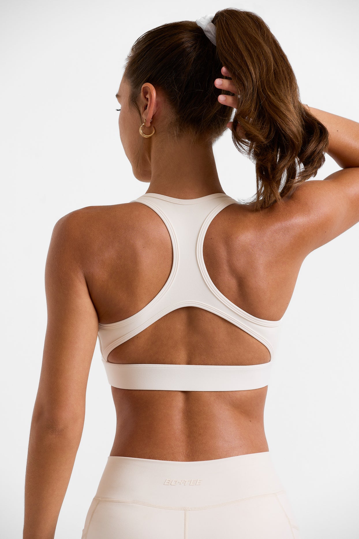 Oh Polly white halter backless sports bra Size XXS - $37 New With