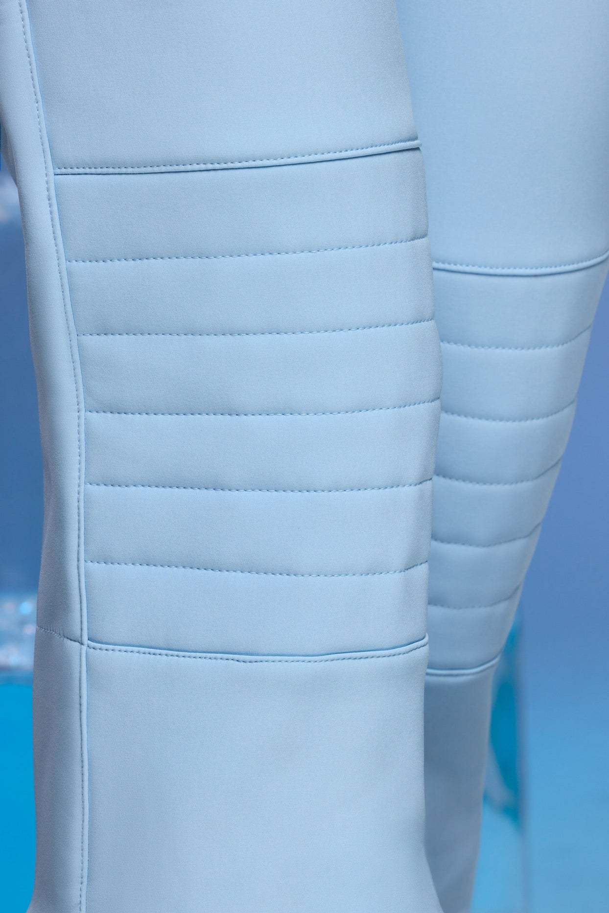 Petite Fleece Lined Ski Pants in Baby Blue