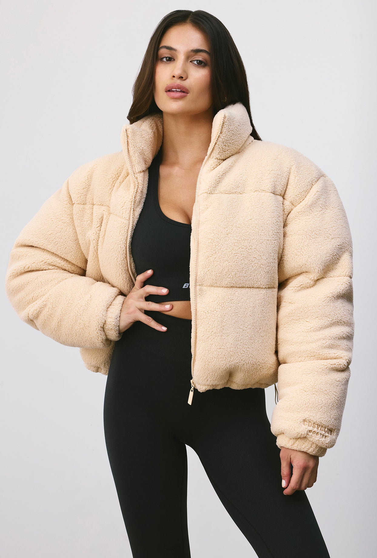 Puffer Jacket in Cashmere