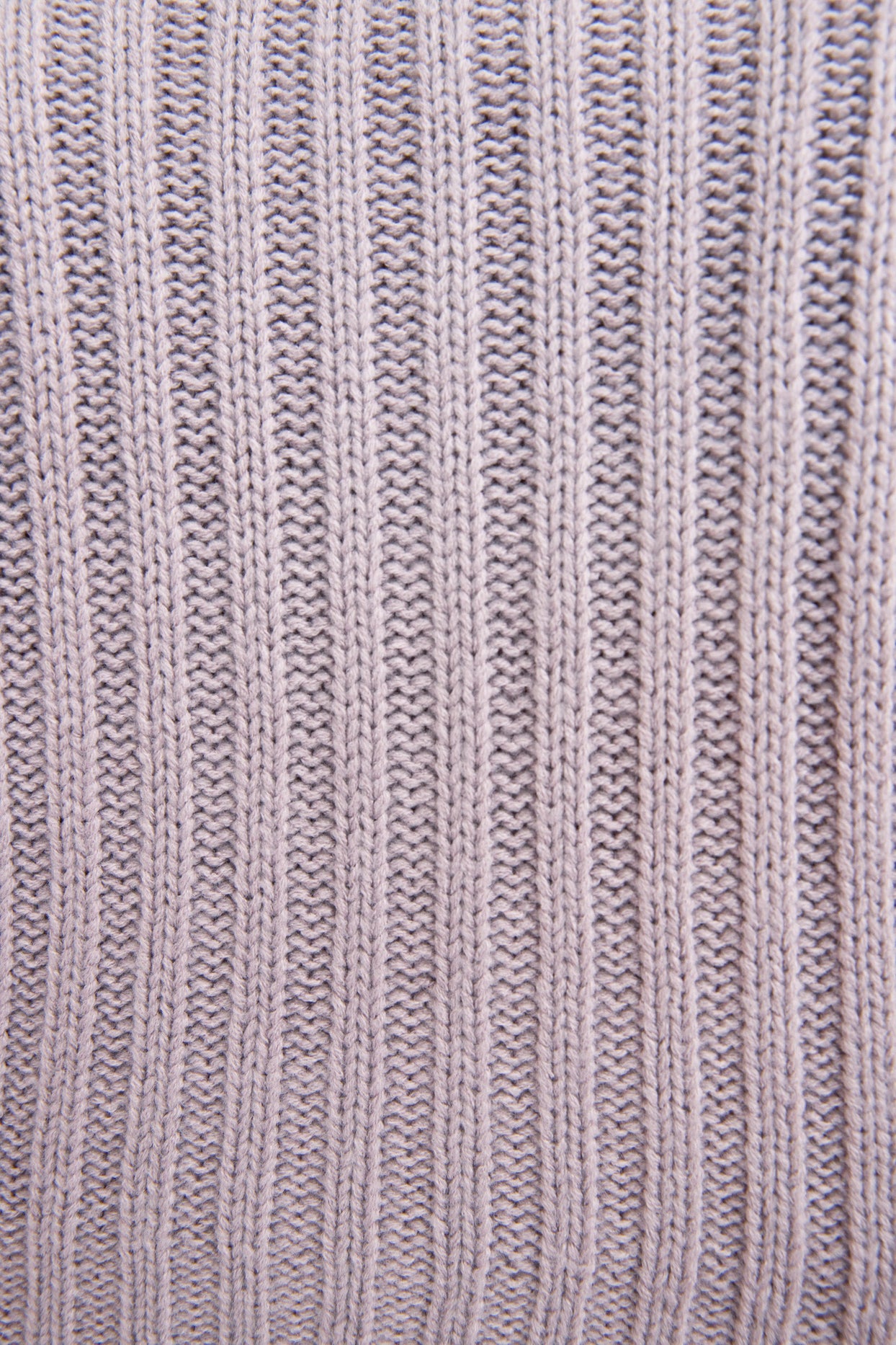 Oversized Chunky Knit Shrug in Dusty Lavender