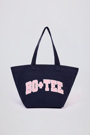Oversized Tote Bag in Classic Navy