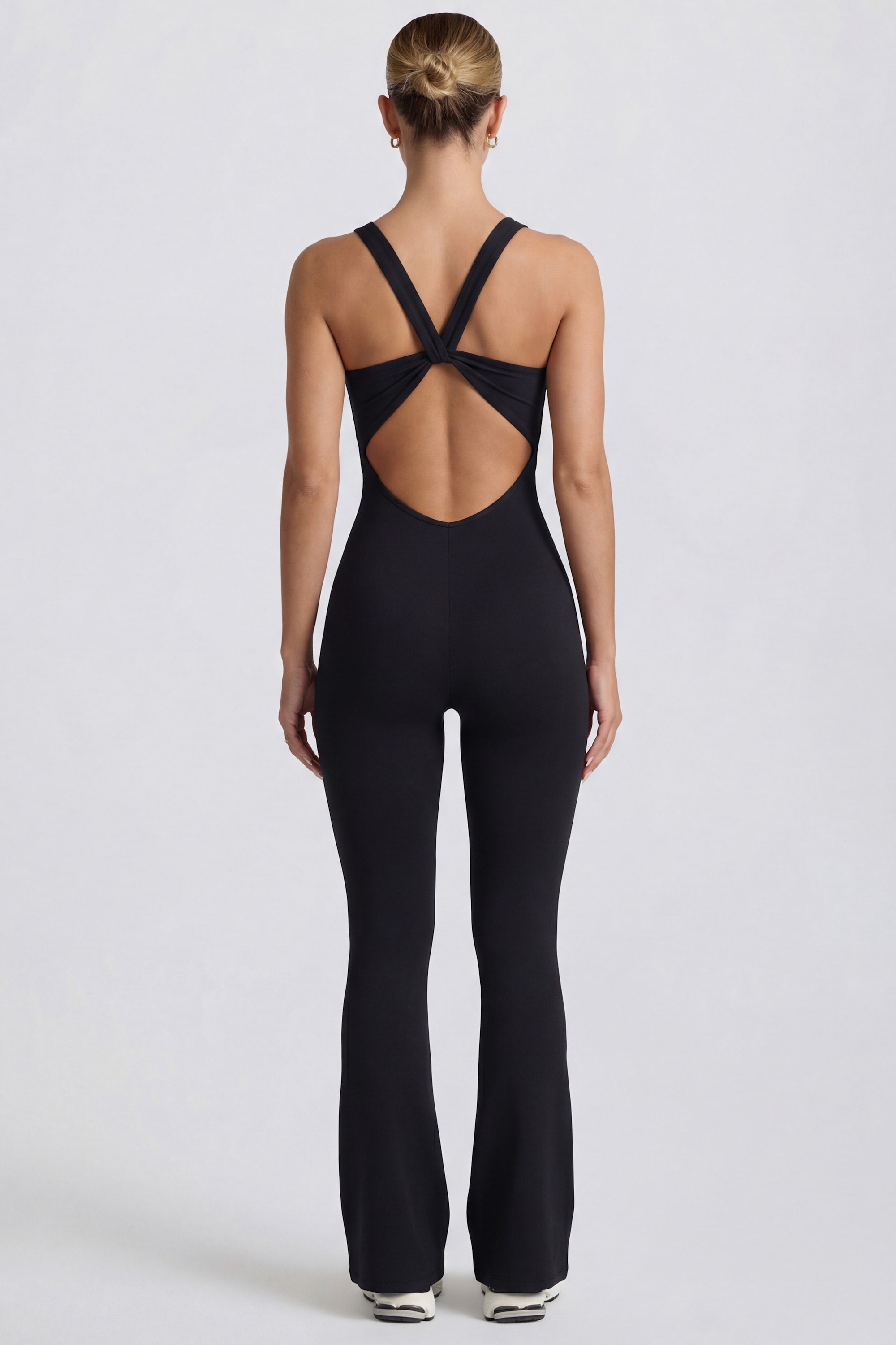 Soft Active Capri Jumpsuit in Black | Bo+Tee – Oh Polly US