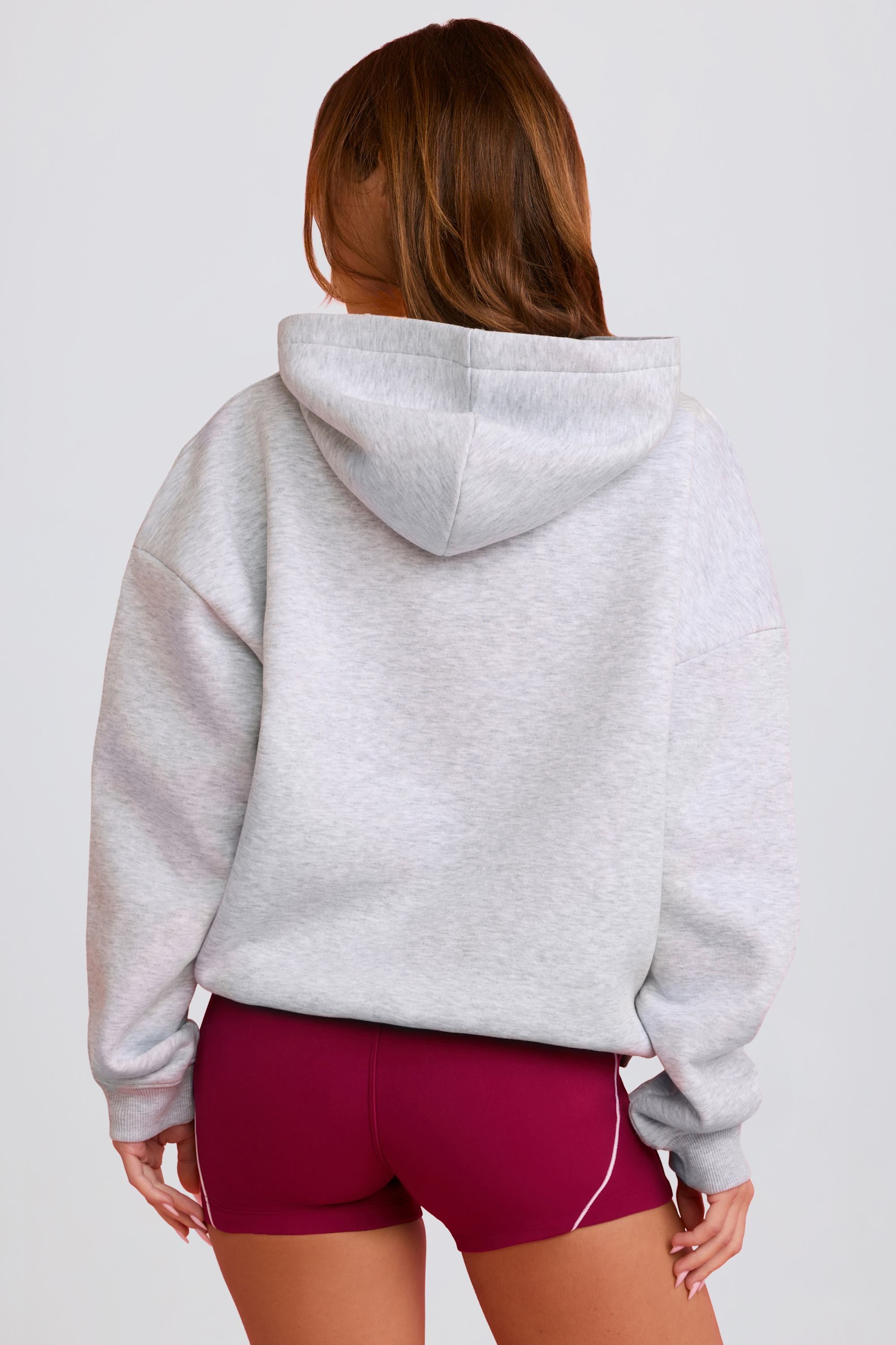 epine é volume tulle hoodie (gray)