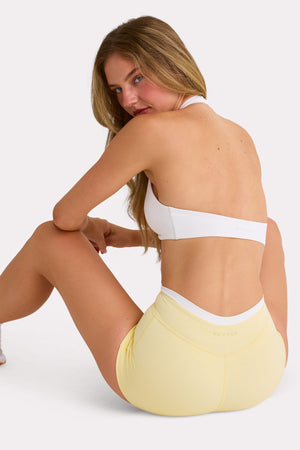 Soft Active Sports Bra in Milk