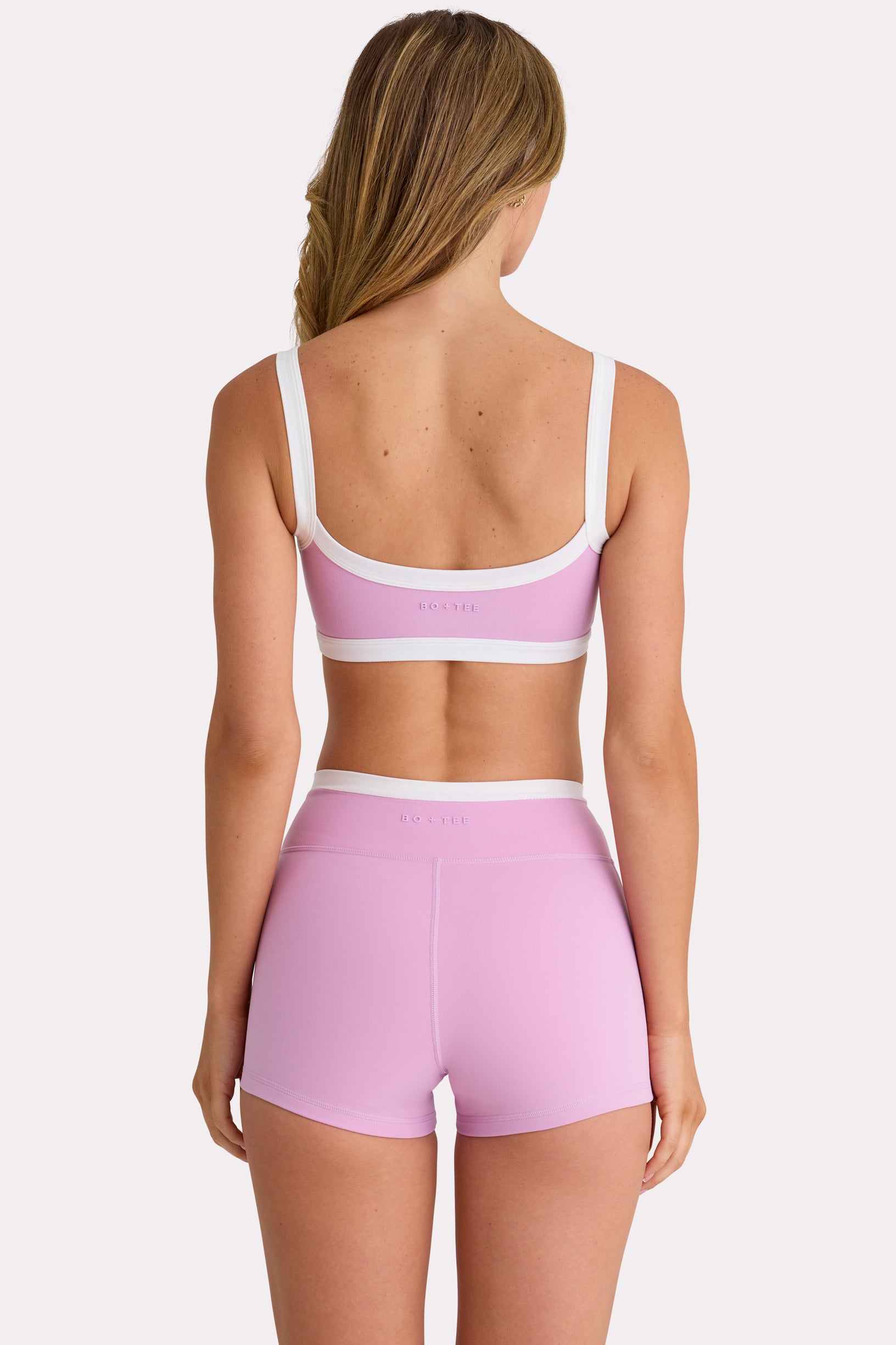 Soft Active Sports Bra in Sweet Pink - 2