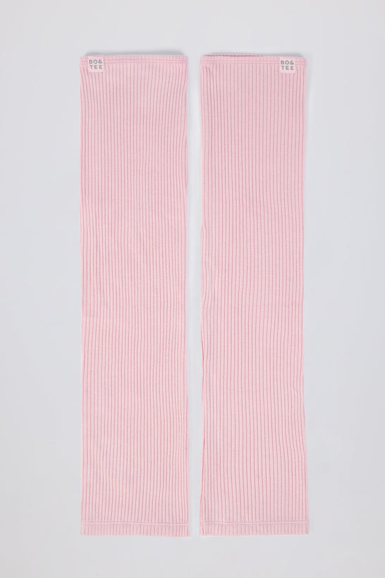 Leg Warmers in Soft Pink