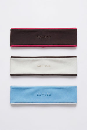 Soft Active Headband 3-Pack in Multi