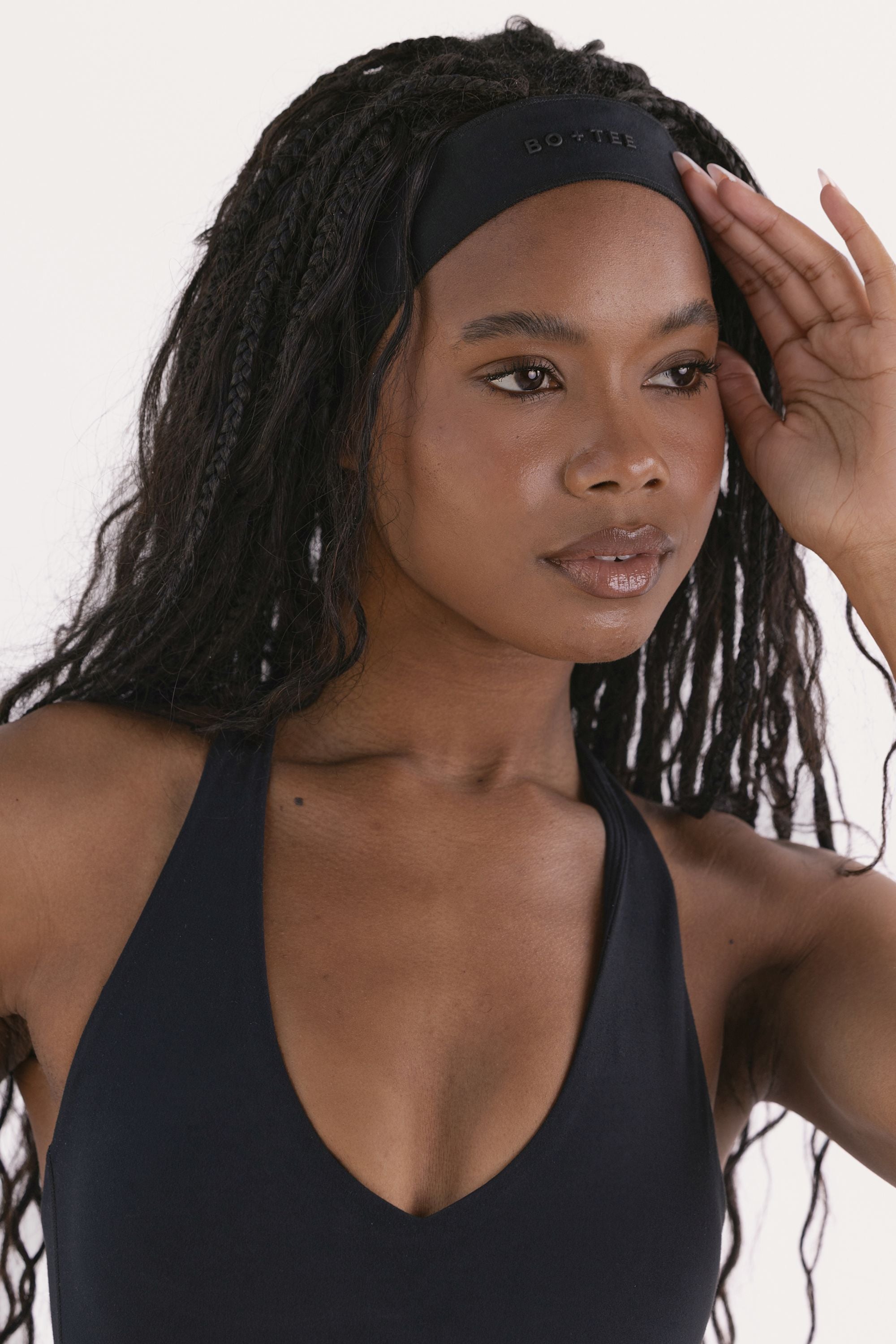Soft Active Headband 3-Pack in Black