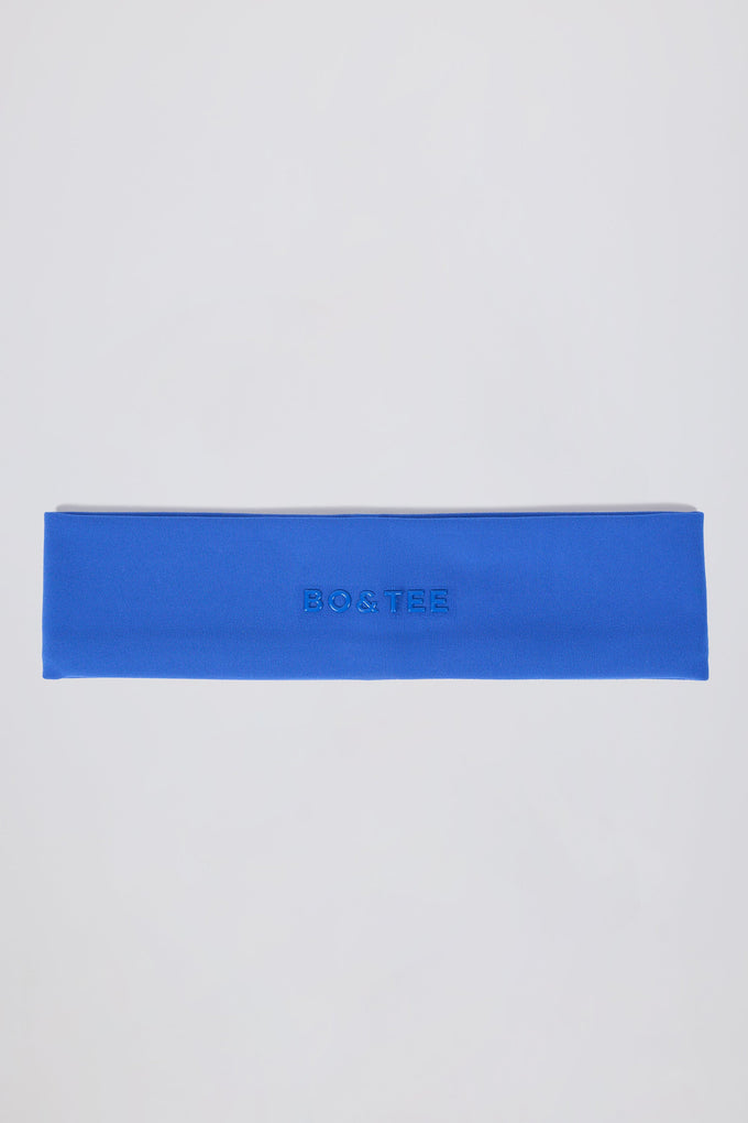 Soft Active Headband in Cobalt