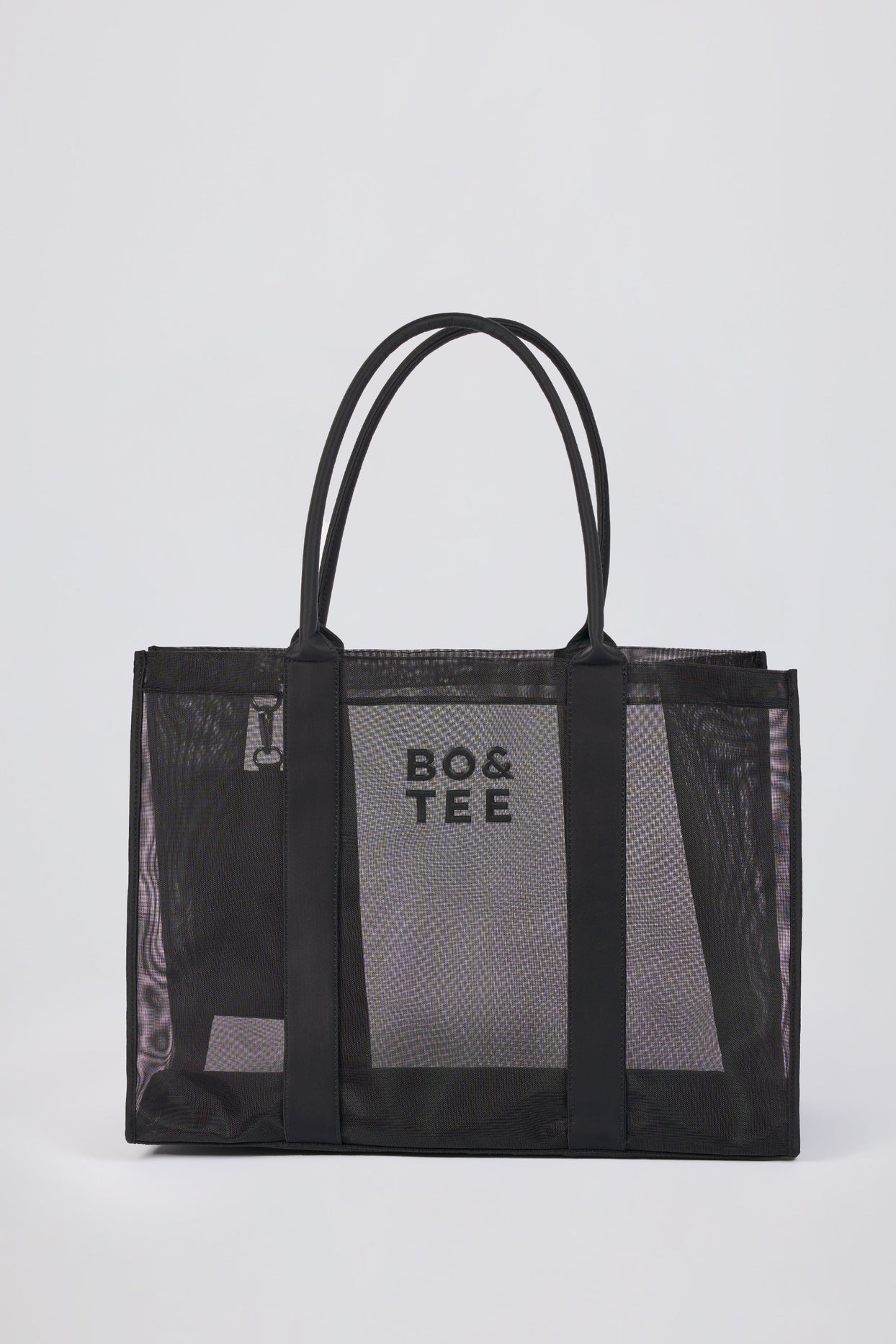 Mesh Tote Bag in Black