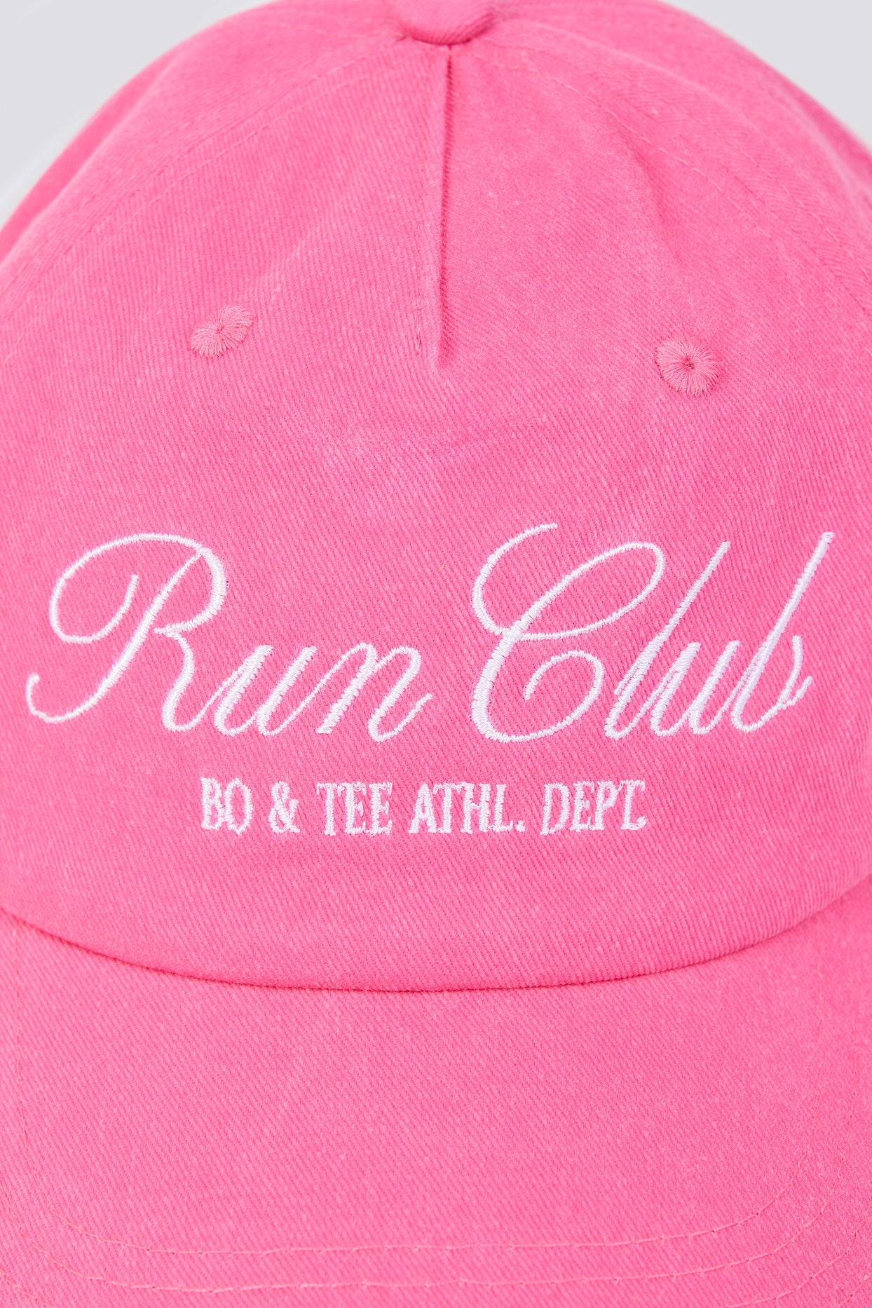 Baseball Cap in Bubblegum Pink