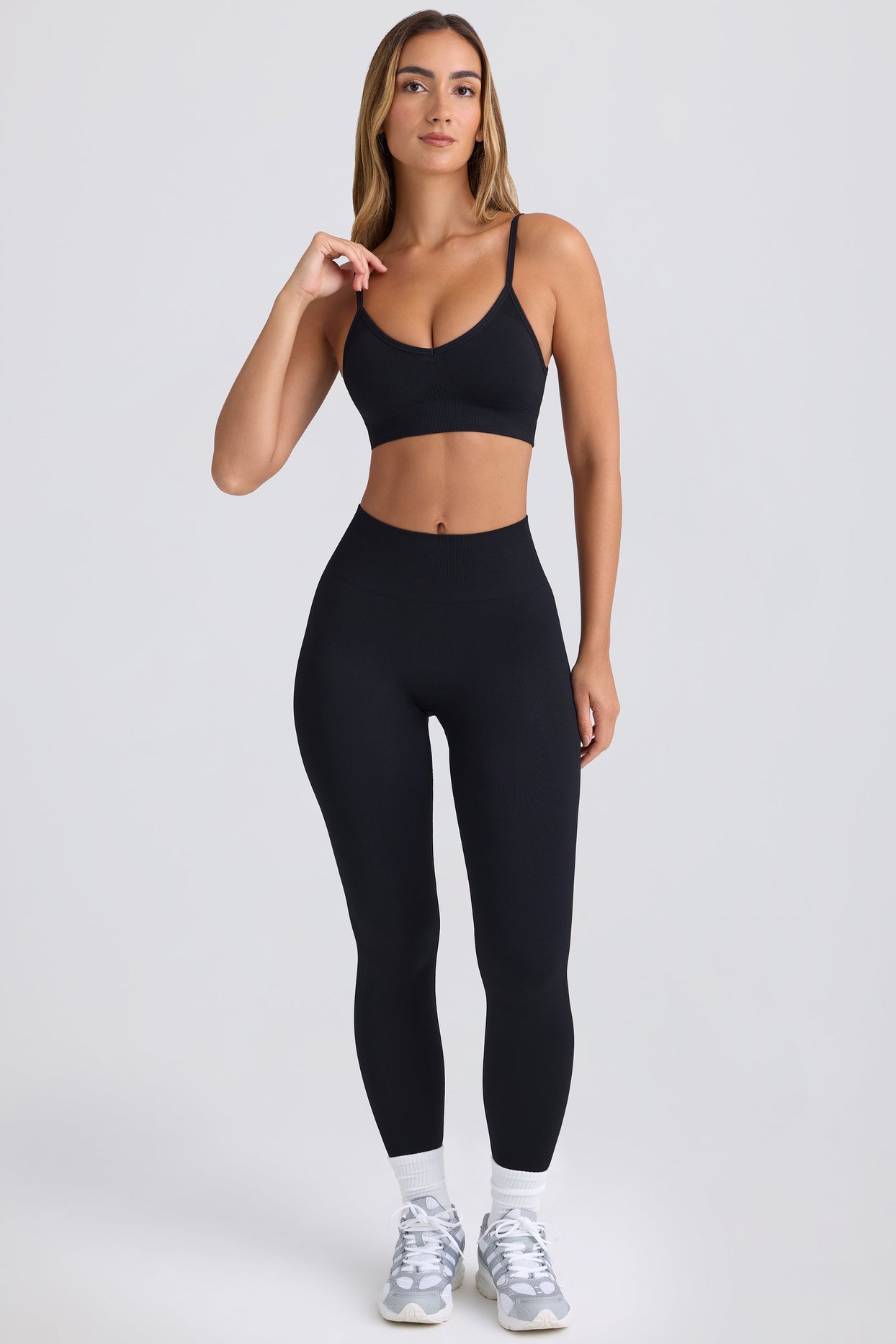 Super Sculpt Seamless Leggings in Black