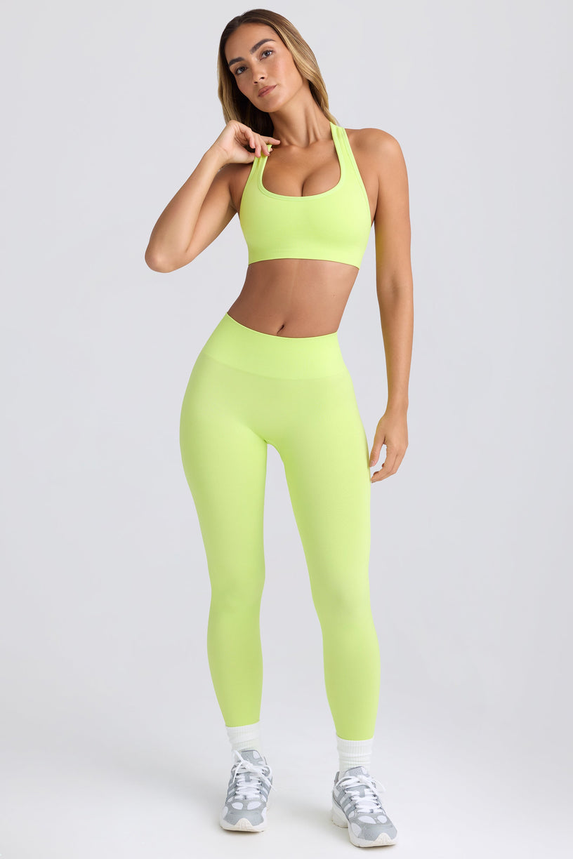 Super Sculpt Seamless Leggings in Key Lime - 1