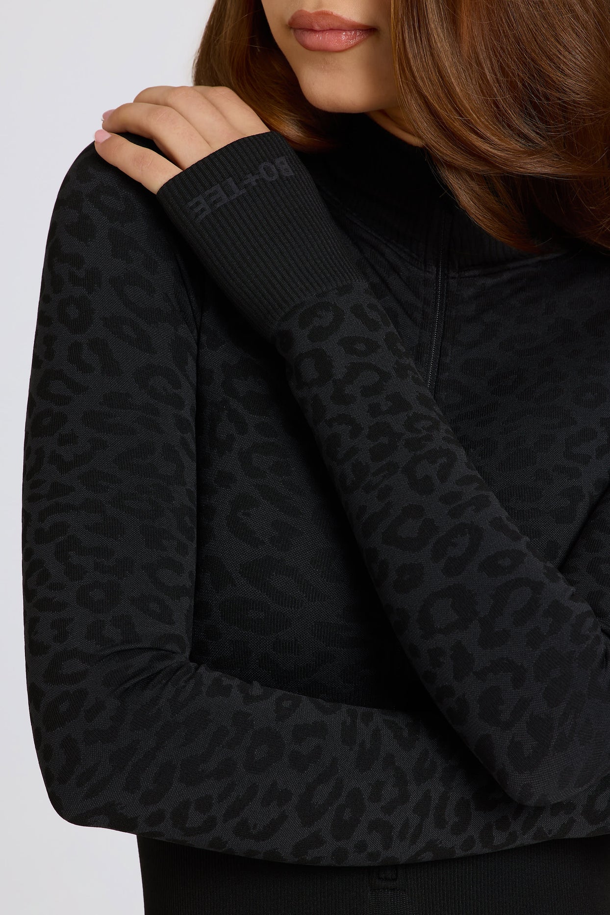 Thermal Base-Layer Jumpsuit in Black Leopard - 3