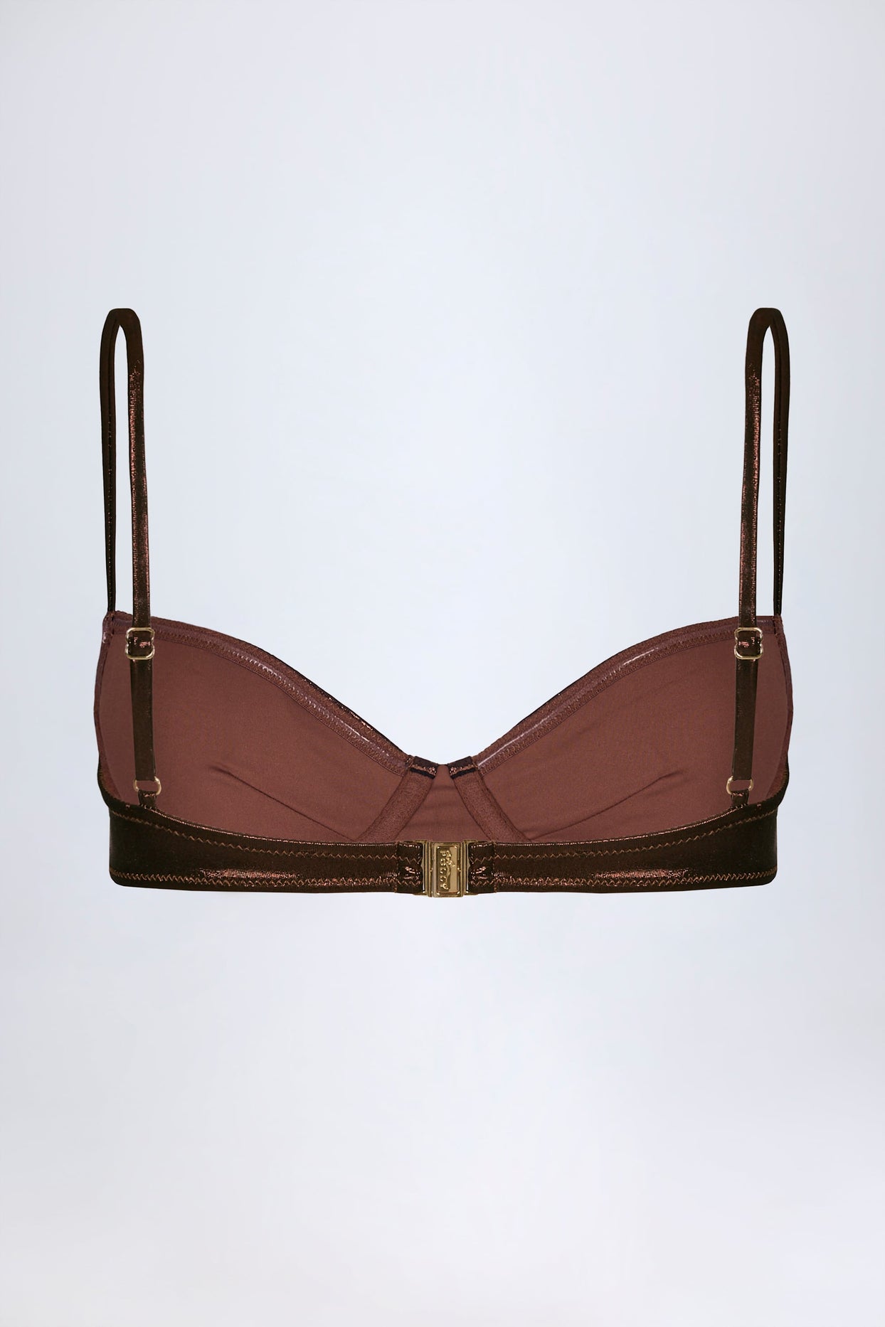 Underwired Bikini Top in Bronze - 6