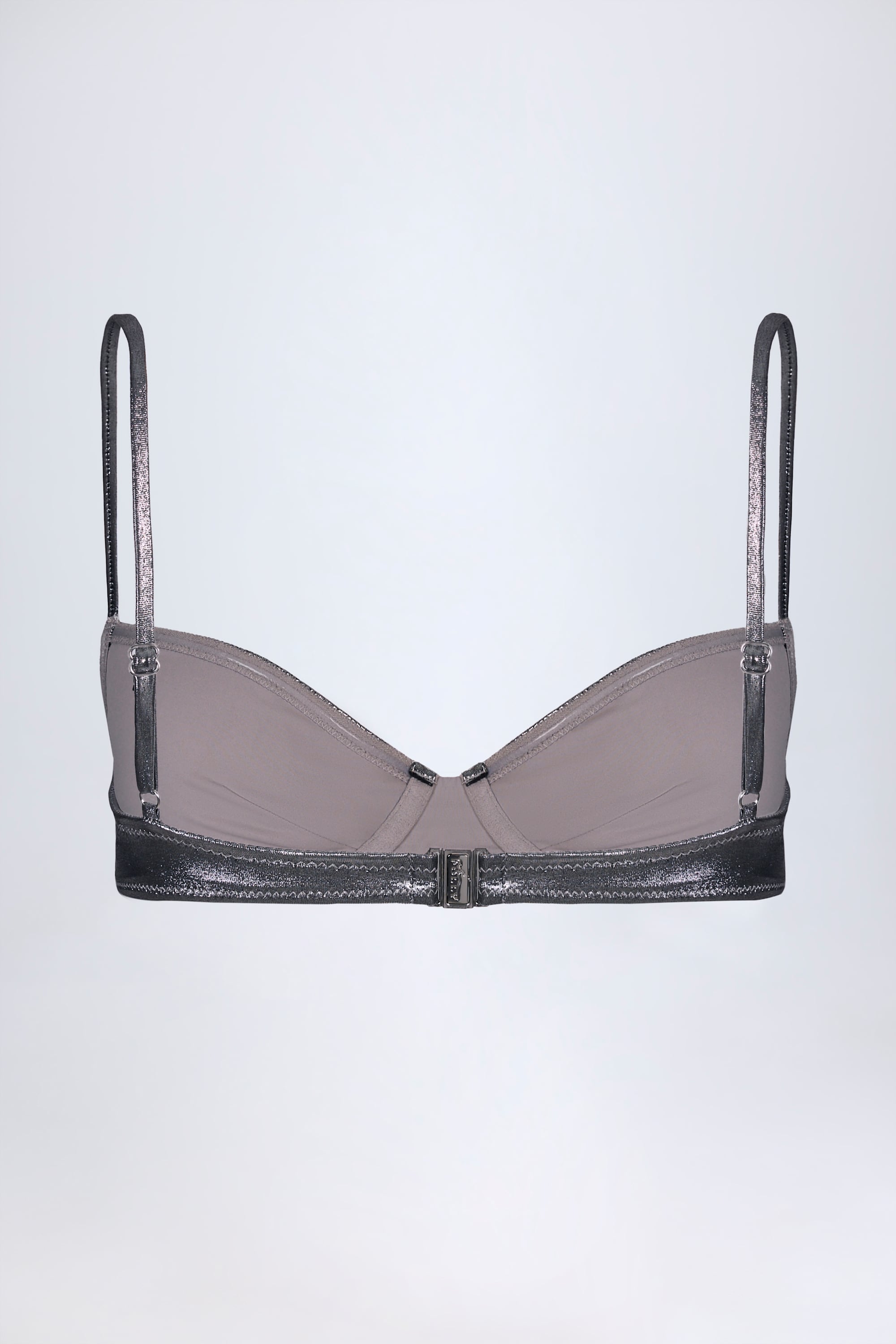 Underwired Bikini Top in Silver