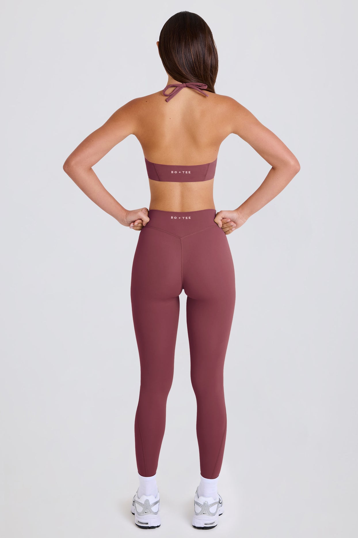 High-Waist Leggings in Acai - 5