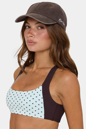 Baseball Cap in Dark Cocoa