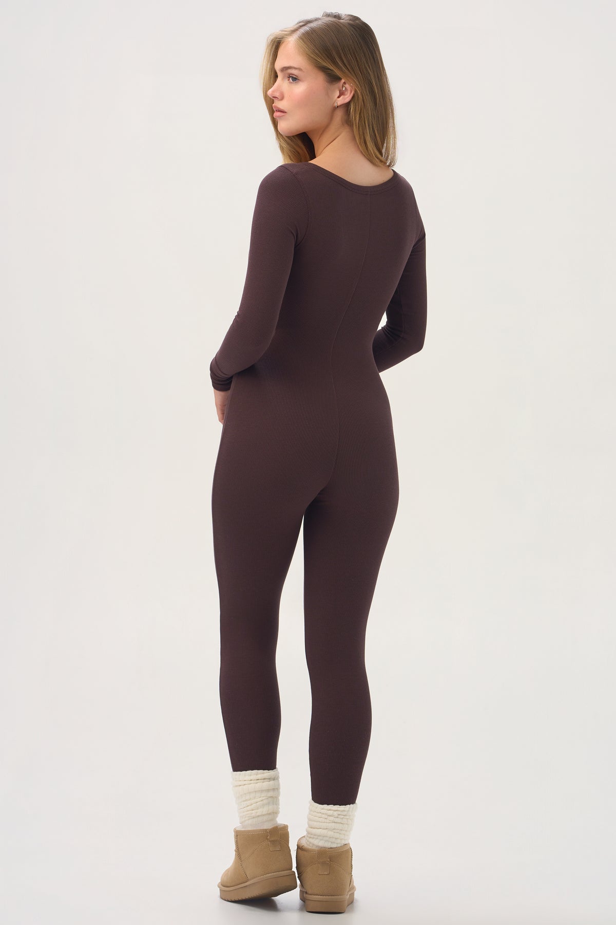 ButterCloud™ 7/8 Jumpsuit in Espresso