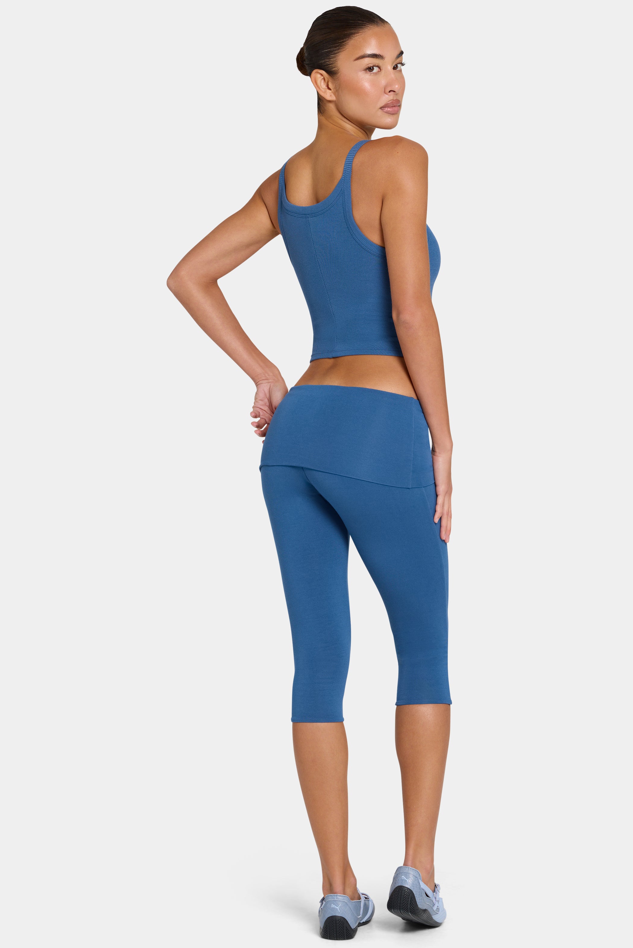 ButterCloud™ Capri Leggings in Marine