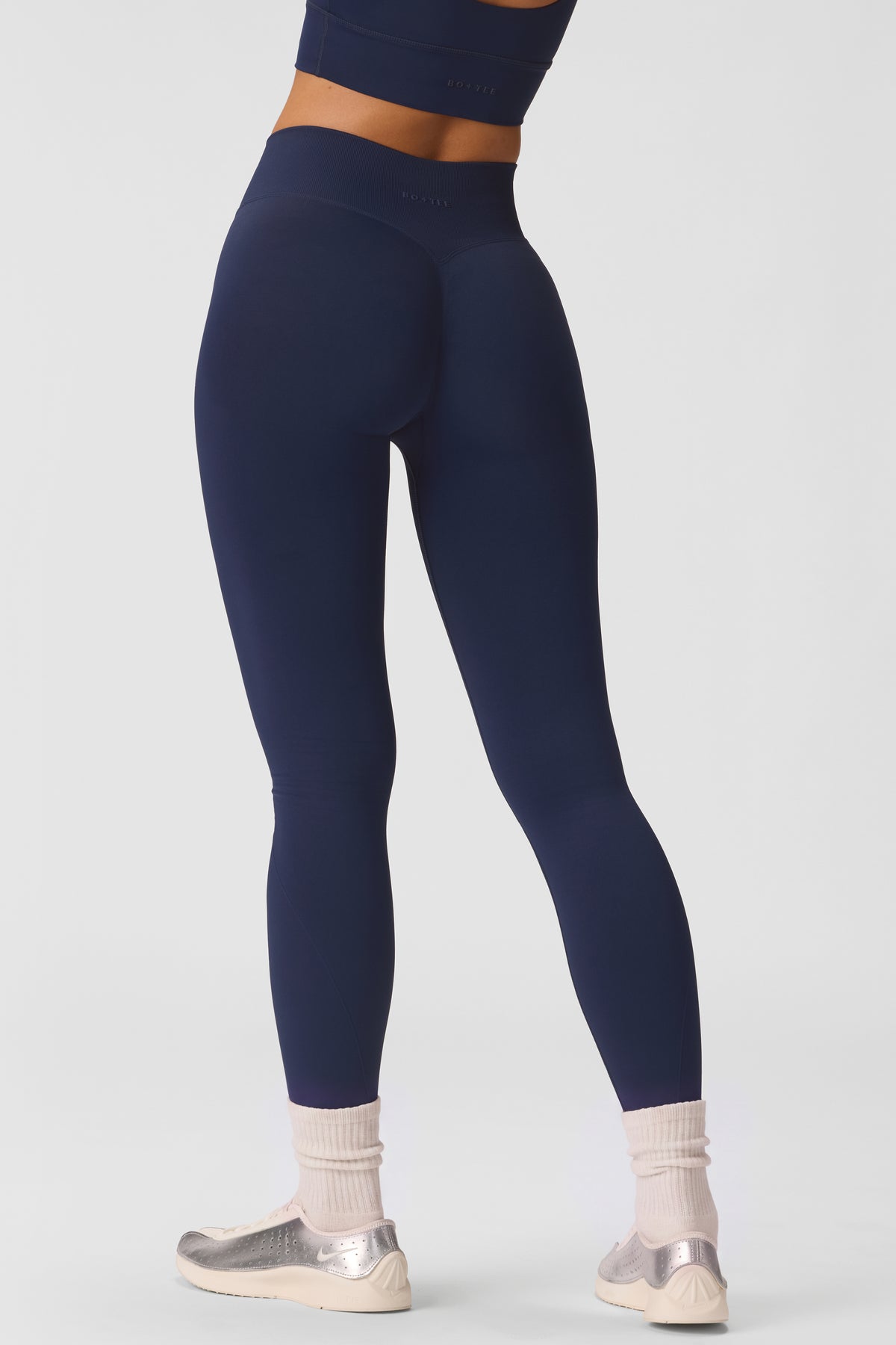 Seamless Full-Length Leggings in Midnight Navy