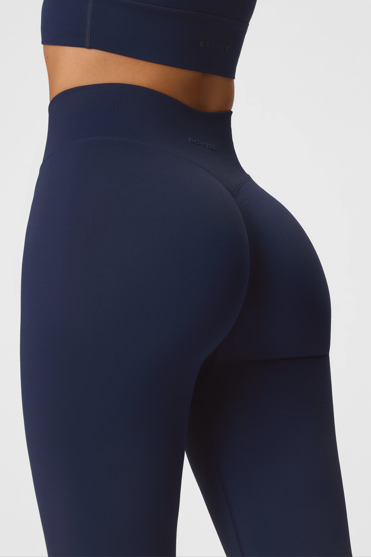 Seamless Full-Length Leggings in Midnight Navy