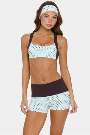 Soft Active Medium-Impact Sports Bra in Mint Chip