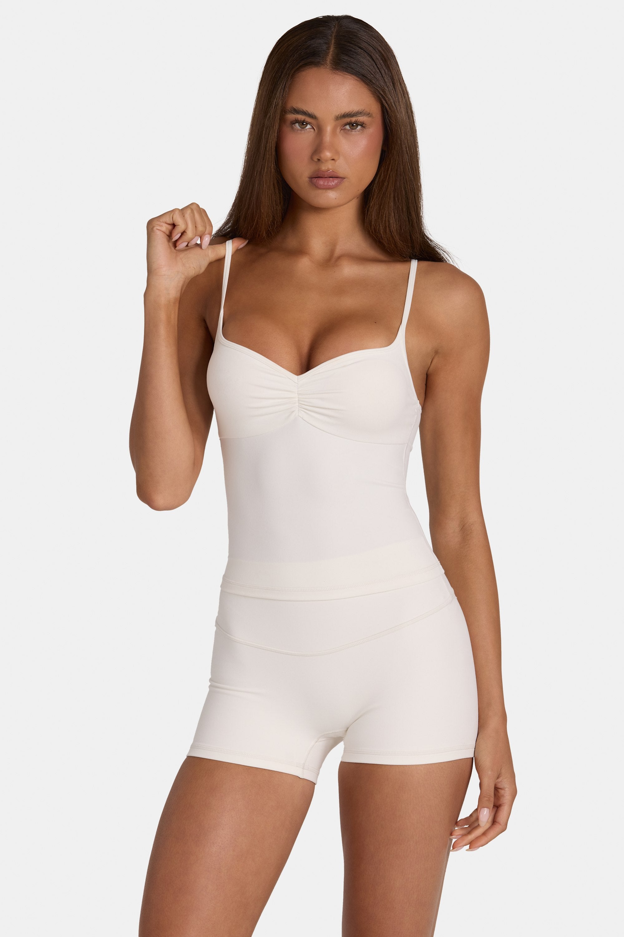 Soft Active Tank Top in Coconut